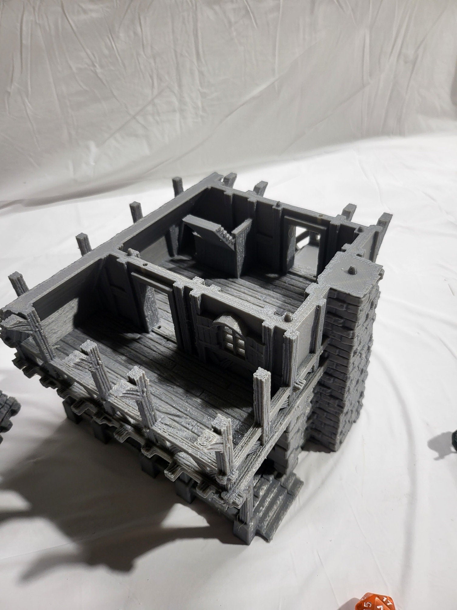 Vladistov DND Terrain Set - Gothic Vampire Town Shop 6 for Dungeons & Dragons RPG | Perfect for Strahd Campaigns & Dark Fantasy Tabletop Gaming