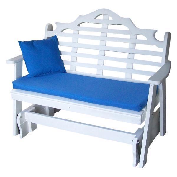 A & L Furniture Poly Marlboro Glider - Comfortable Rocking Chair for Nursery, Living Room & Patio - Perfect for Relaxing, Nursing & Reading