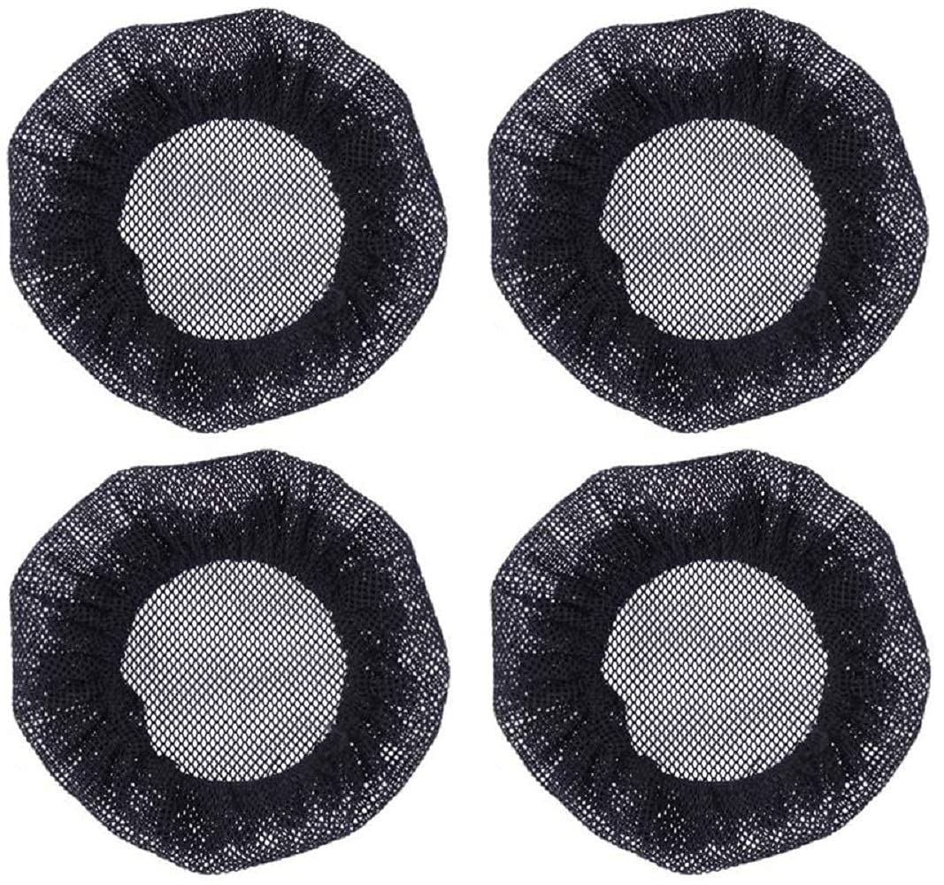 Baba Fashions Hair Bun Nets - 12 Pack Hair Accessories for Women, Secure & Comfortable Bun Covers for Workout, Yoga, Dance & Everyday Use