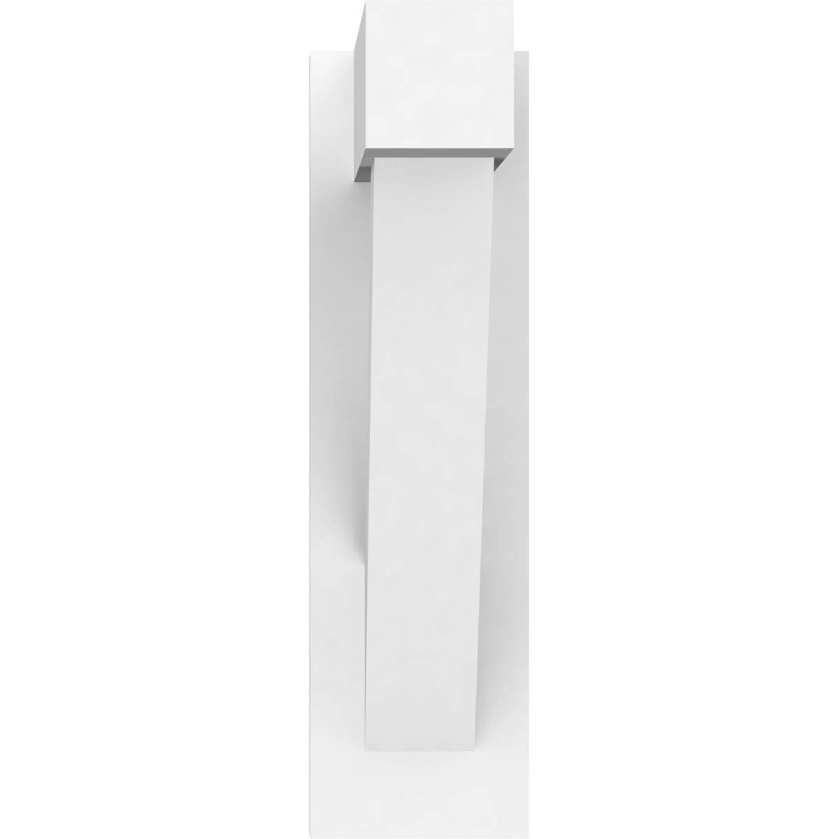 Ekena Millwork OUTP05X14X18TRA05 Traditional Architectural Grade PVC Outlooker with Block Ends - 5