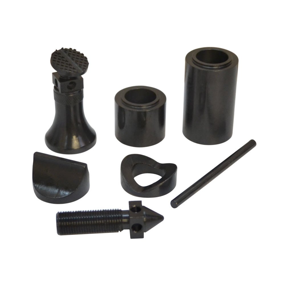2-1/4'' to 3-3/8'' Jack Screw Set 7pc - 1-1/4'' Diameter Milling Support Stand - Heavy Duty Machinist Tool for Metalworking, Woodworking & CNC Applications