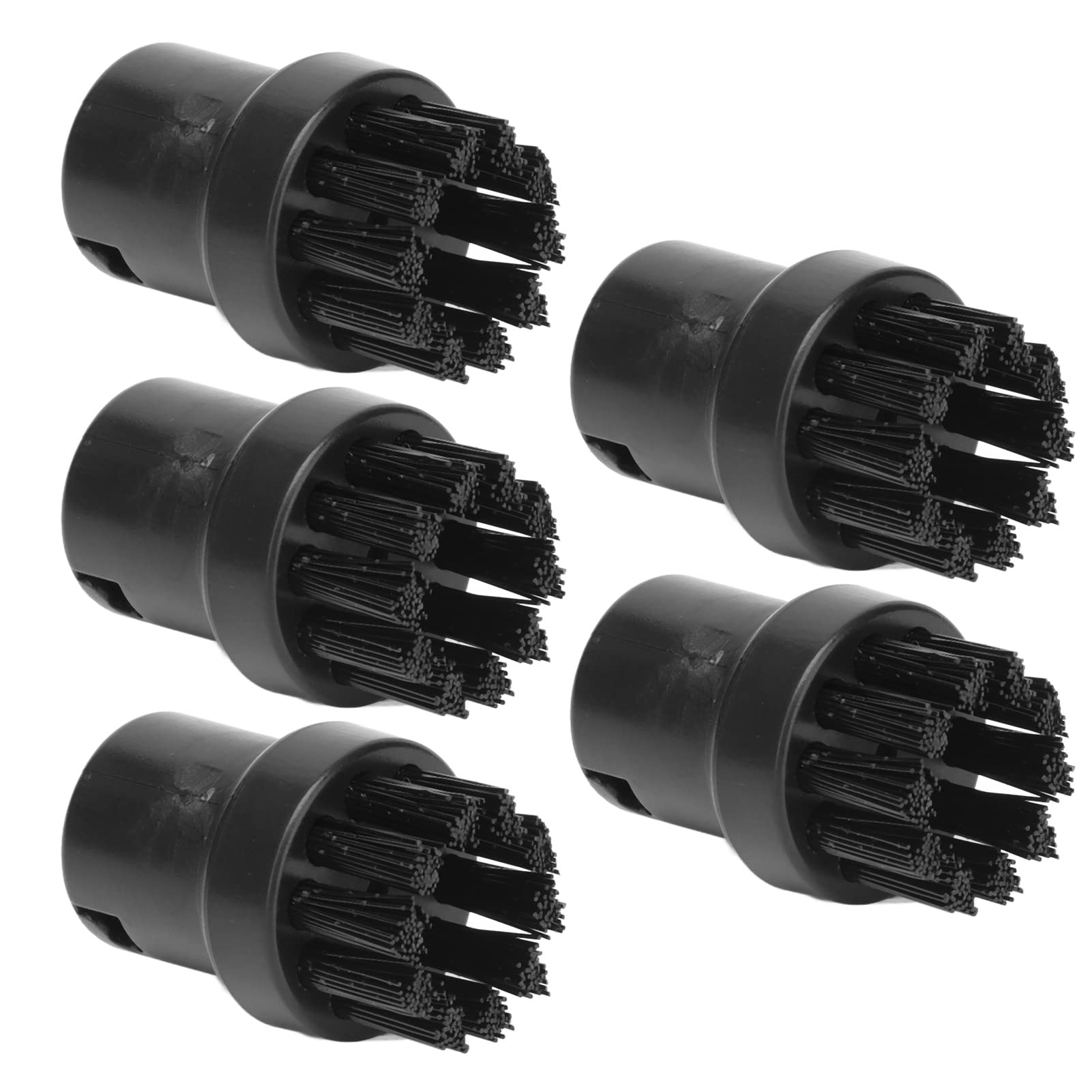 Zerodis 5PCS Steam Engine Brush Replacement for Karcher SC1 SC2 SC3 SC4 SC5 - Compatible with Steam Cleaners for Deep Carpet & Upholstery Cleaning