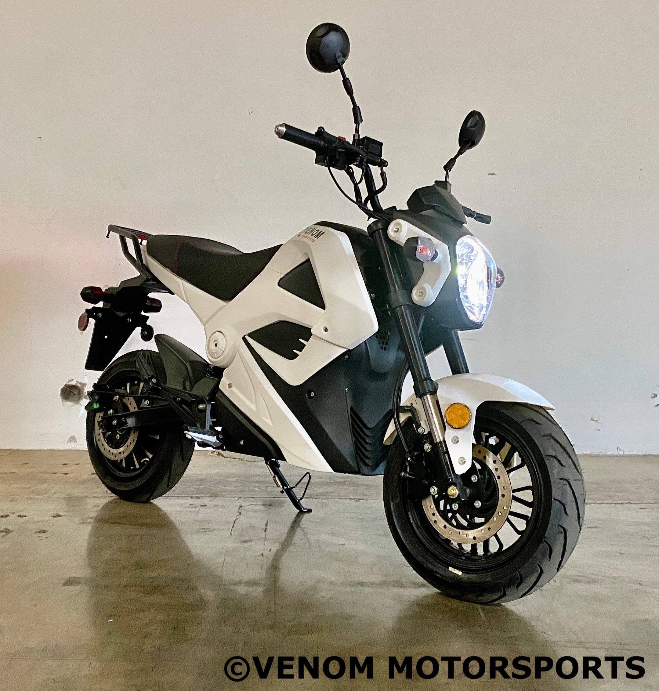 Venom E Vader 2000W 72V High-Power Electric Motorcycle - Brushless Motor for Adults, Long-Range Commuting & Off-Road Adventure