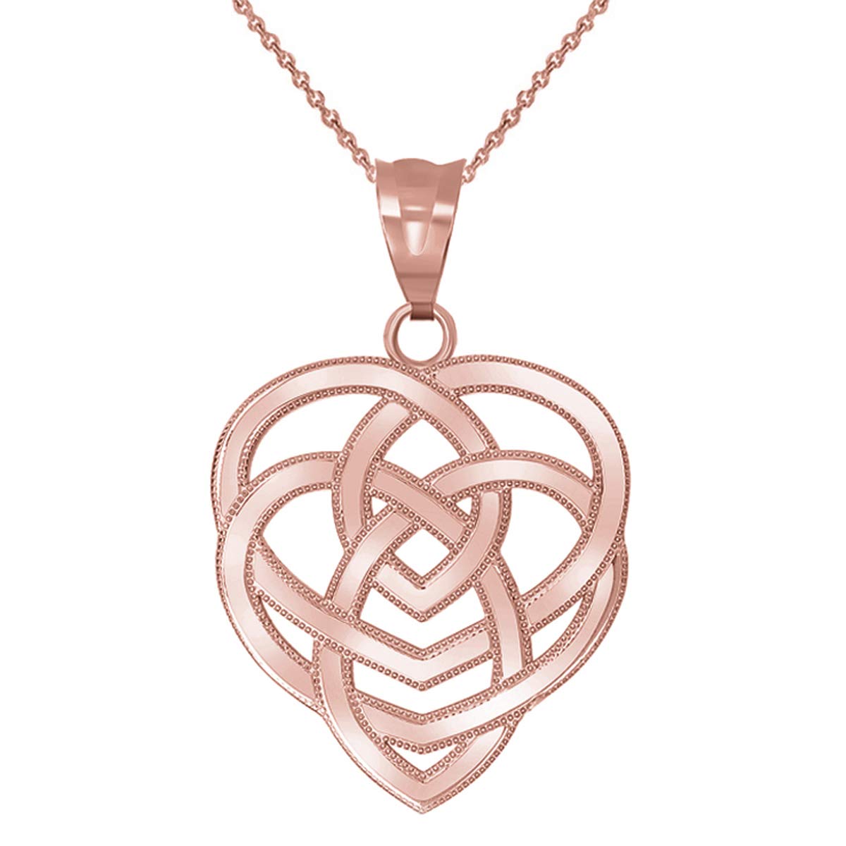 14K Gold Celtic Knot Pendant Necklace - Motherhood Symbol Jewelry for Women | Perfect Gift for Mom, Birthday, Anniversary & Special Occasions