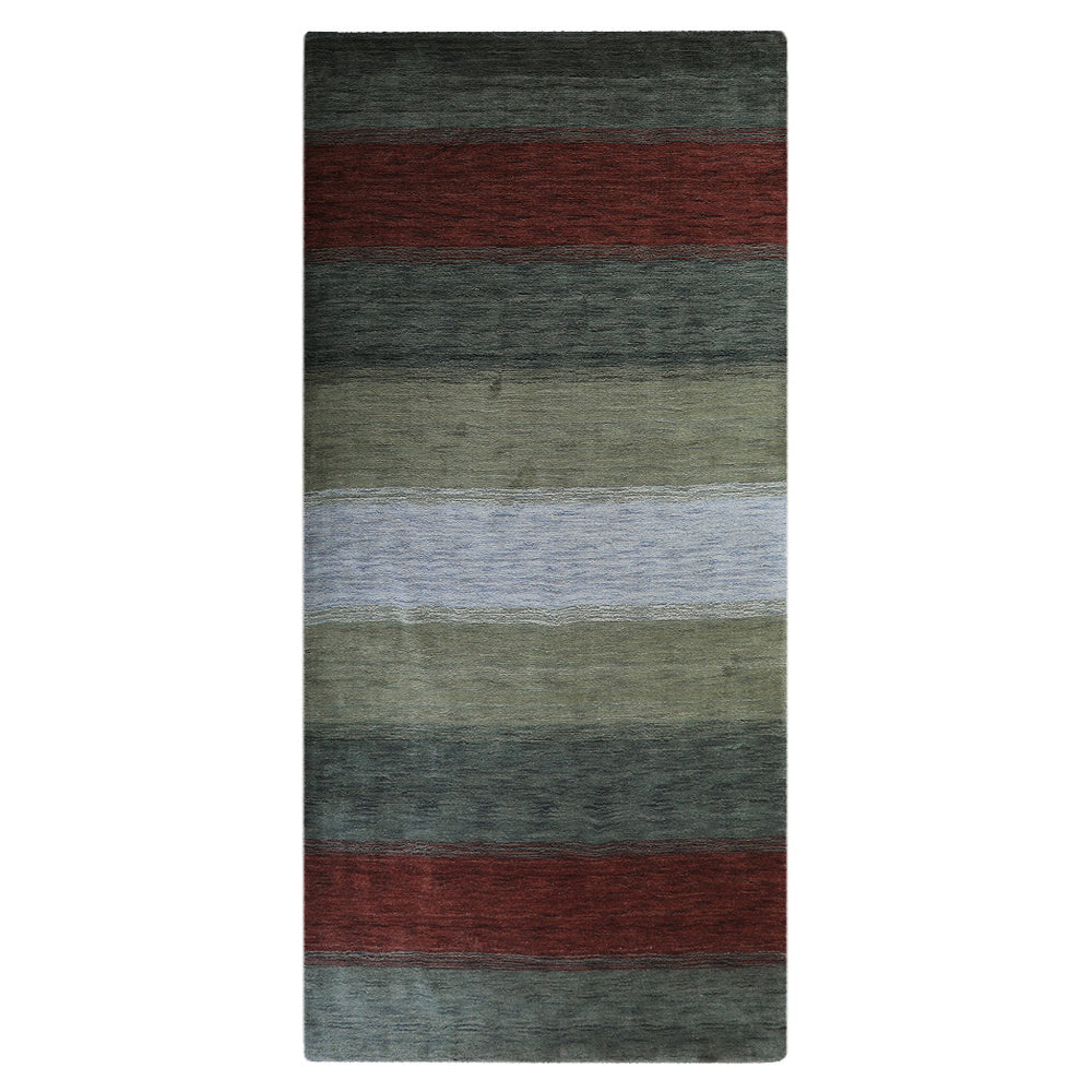 Premium Hand-Knotted Wool Rug - Soft & Durable for Living Room, Bedroom, or Office - Eco-Friendly Home Decor