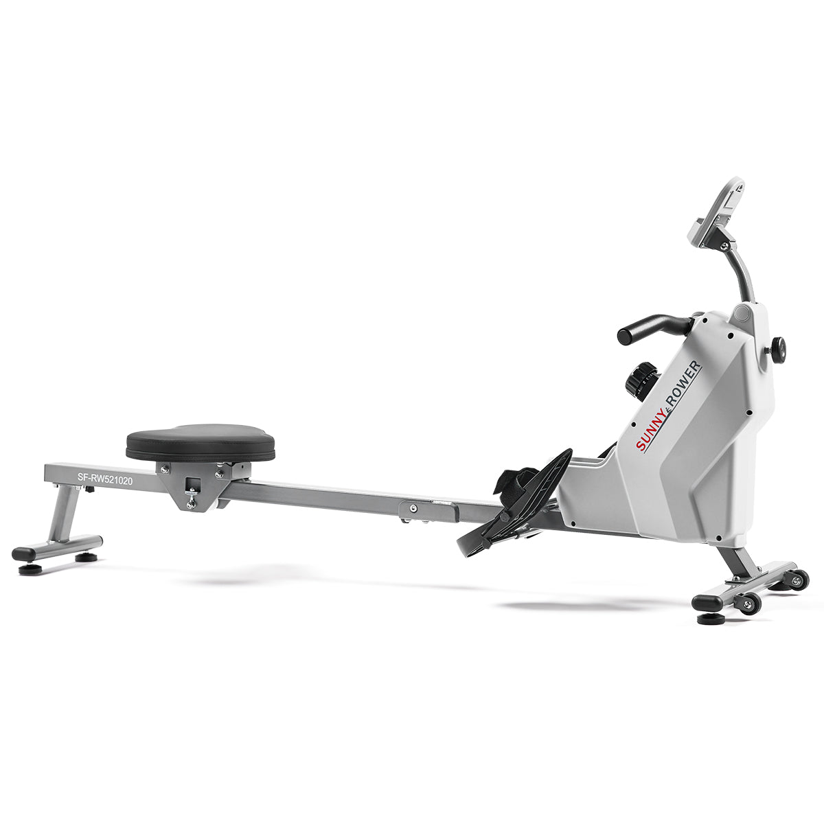 Smart Compact Magnetic Rowing Machine for Home Gym - Foldable Rower with LCD Display for Full Body Workout | Perfect for Small Spaces & Apartment Fitness