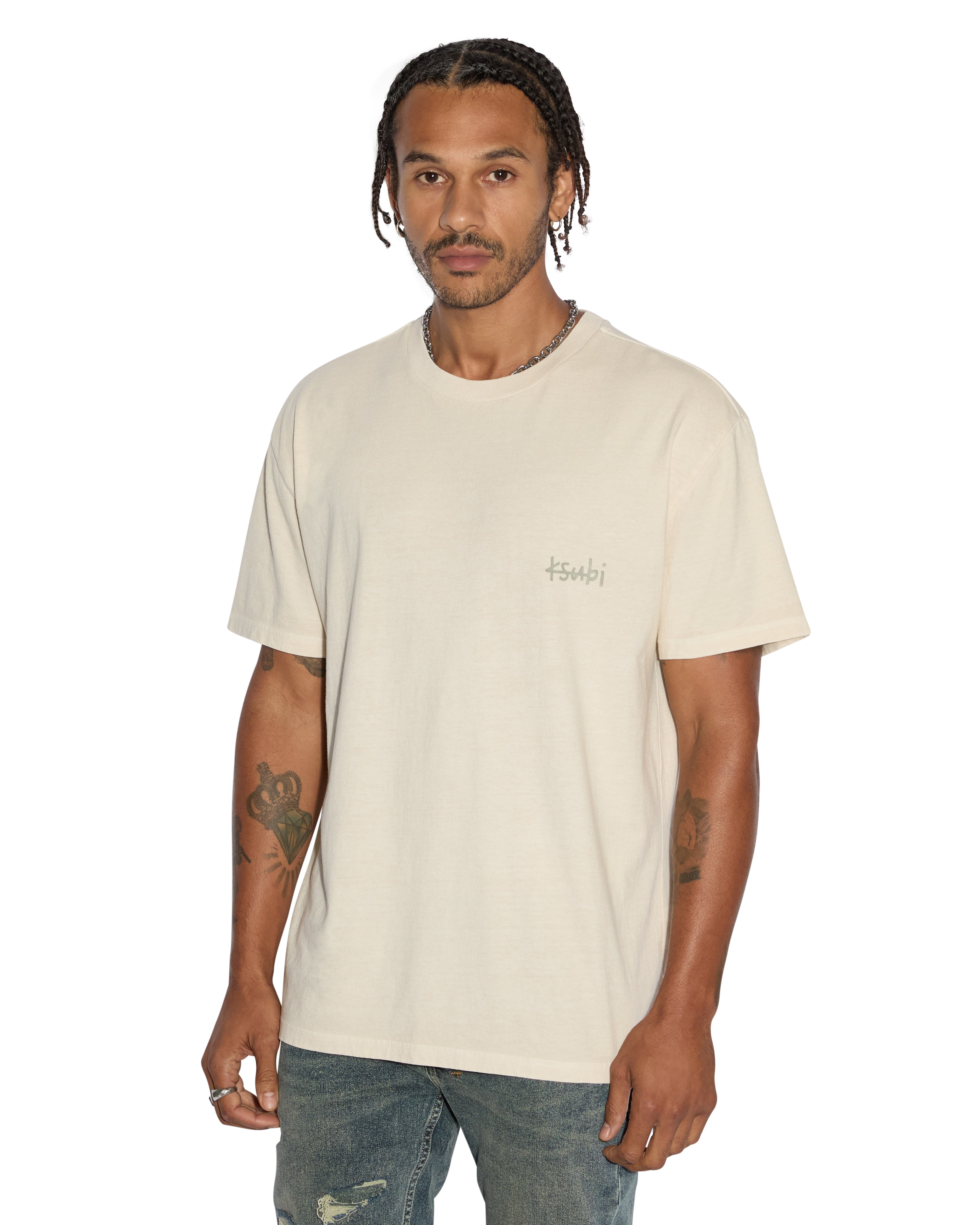 ALL DAY BIGGIE SS TEE DESERT - Comfortable Short Sleeve T-Shirt for Men & Women - Perfect for Casual Wear, Street Style & Everyday Outfits