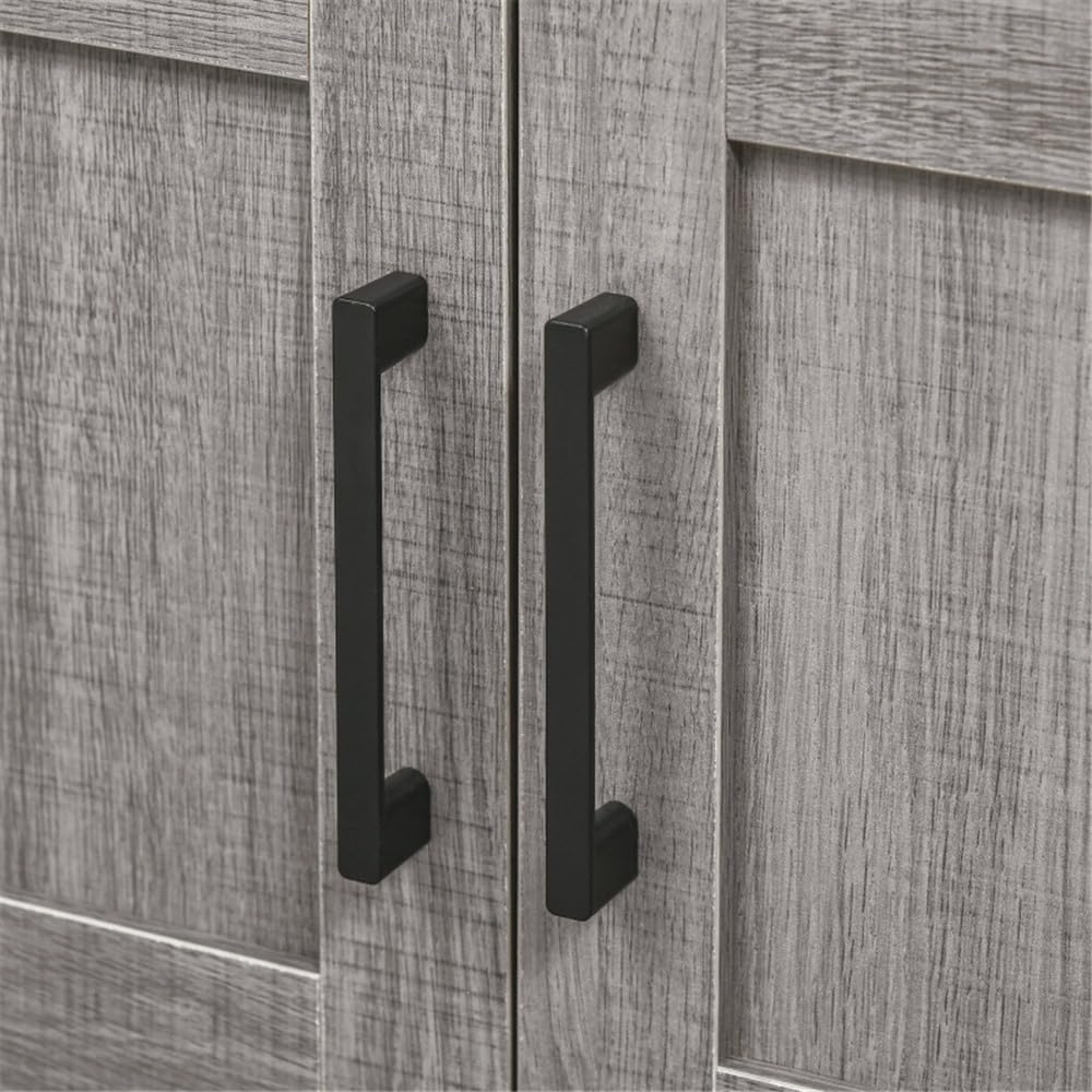 Under Sink Vanity Cabinet - Double Door Bathroom Storage Organizer with Particleboard Construction | Perfect for Small Bathrooms, Pedestal Sink Storage & Home Organization