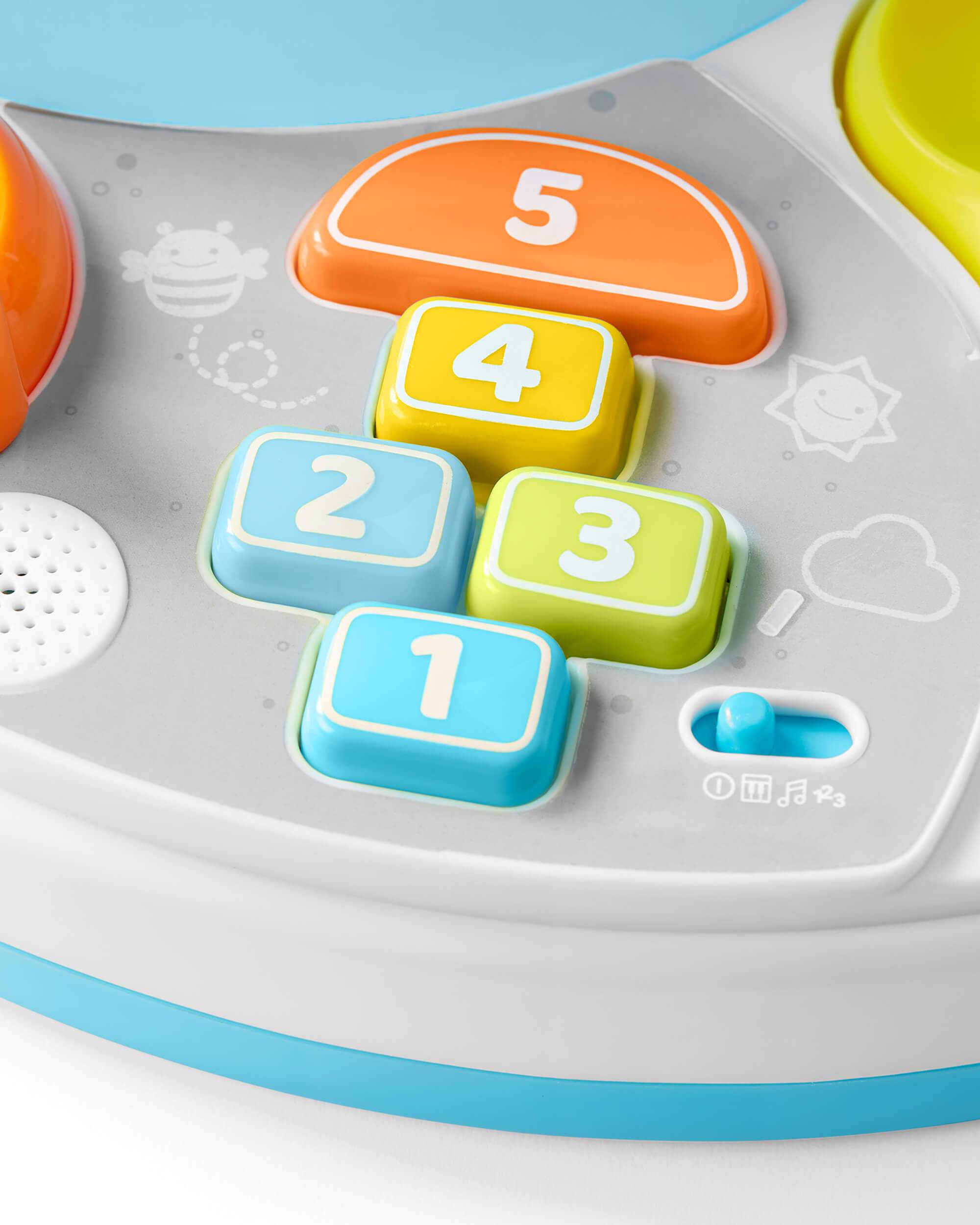Skip Hop Explore & More Let's Roll Activity Table - Interactive Baby Play Table with Sensory Toys for Toddlers 6-18 Months - Perfect for Crawling, Standing & Early Learning Playtime
