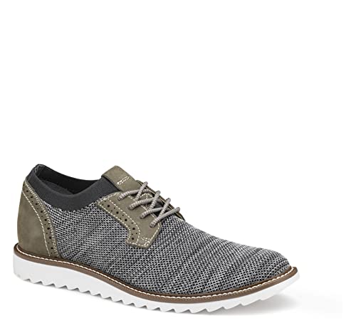 Gray Marbled Knit/Nubuck