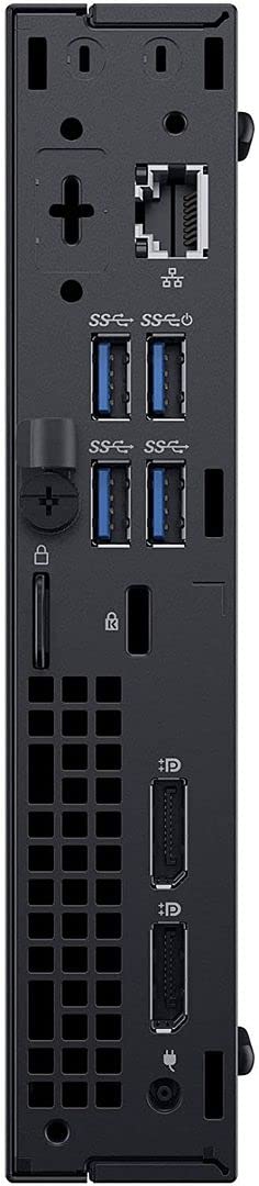 Renewed Dell Optiplex 7060 Micro MFF Desktop PC - Intel Core i7-8700T 6-Core 2.4GHz, 32GB DDR4 RAM, 1TB NVMe SSD, WiFi, Bluetooth, HDMI - Includes Keyboard & Mouse - Windows 10 Pro - Perfect for Home Office, Business Workstations & Small Spaces
