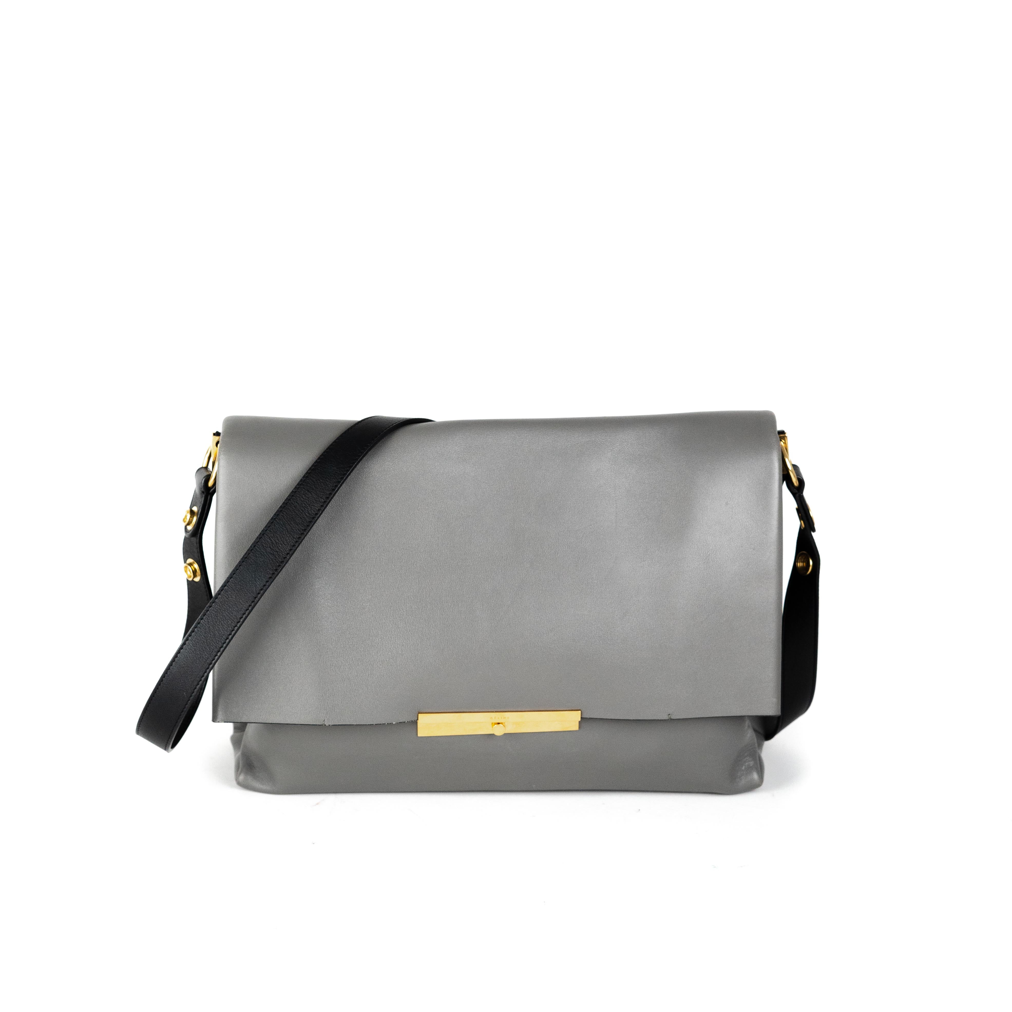 Celine Blade Bag Gray | Luxury Designer Handbag for Women | Perfect for Work, Travel & Evening Events