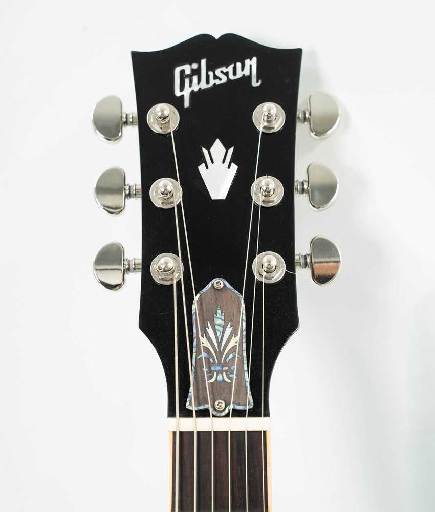 2018 Gibson ES-335 Figured Semi-Hollow Electric Guitar in Aquamarine – Premium Vintage Tone for Blues, Jazz & Rock Performances