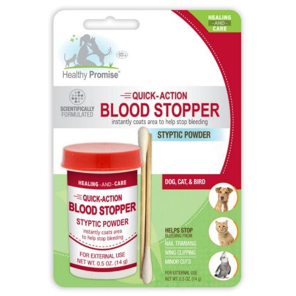 Healthy Promise Quick Action Blood Stopper Powder - First Aid Wound Care for Cuts, Scrapes & Emergencies | Fast-Clotting Hemostatic Powder for Home, Outdoor & Medical Use