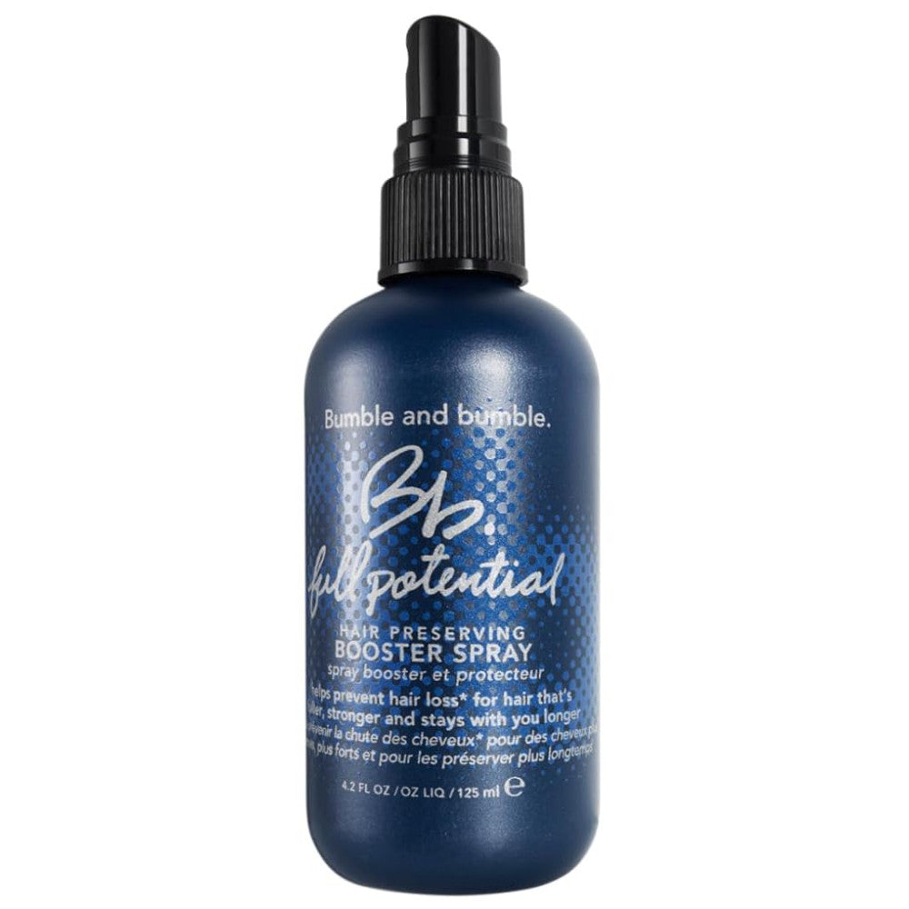 Bumble and Bumble Full Potential Hair Preserving Booster Hair Mist 4.2 oz - Hydrating Leave-In Treatment for Damaged Hair | Perfect for Daily Use, Styling & Heat Protection