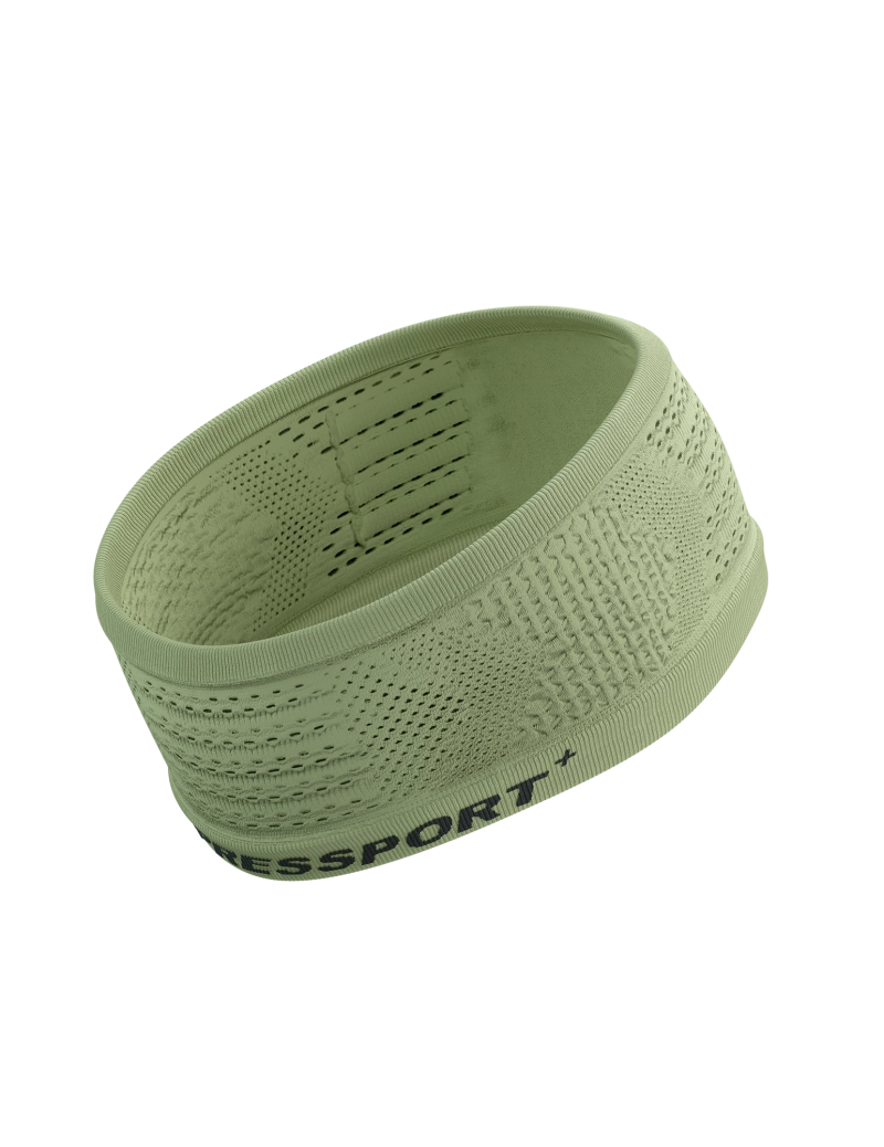 Compressport Unisex Headband On/Off Nile - Sweat-Wicking Sports Headband for Running, Cycling & Workouts - Adjustable Comfort for Men & Women