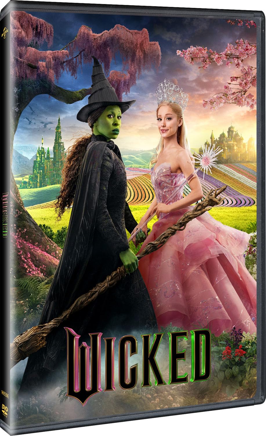 Wicked (DVD) - Broadway Musical Movie, Fantasy Adventure Film for Family Movie Night & Theater Lovers