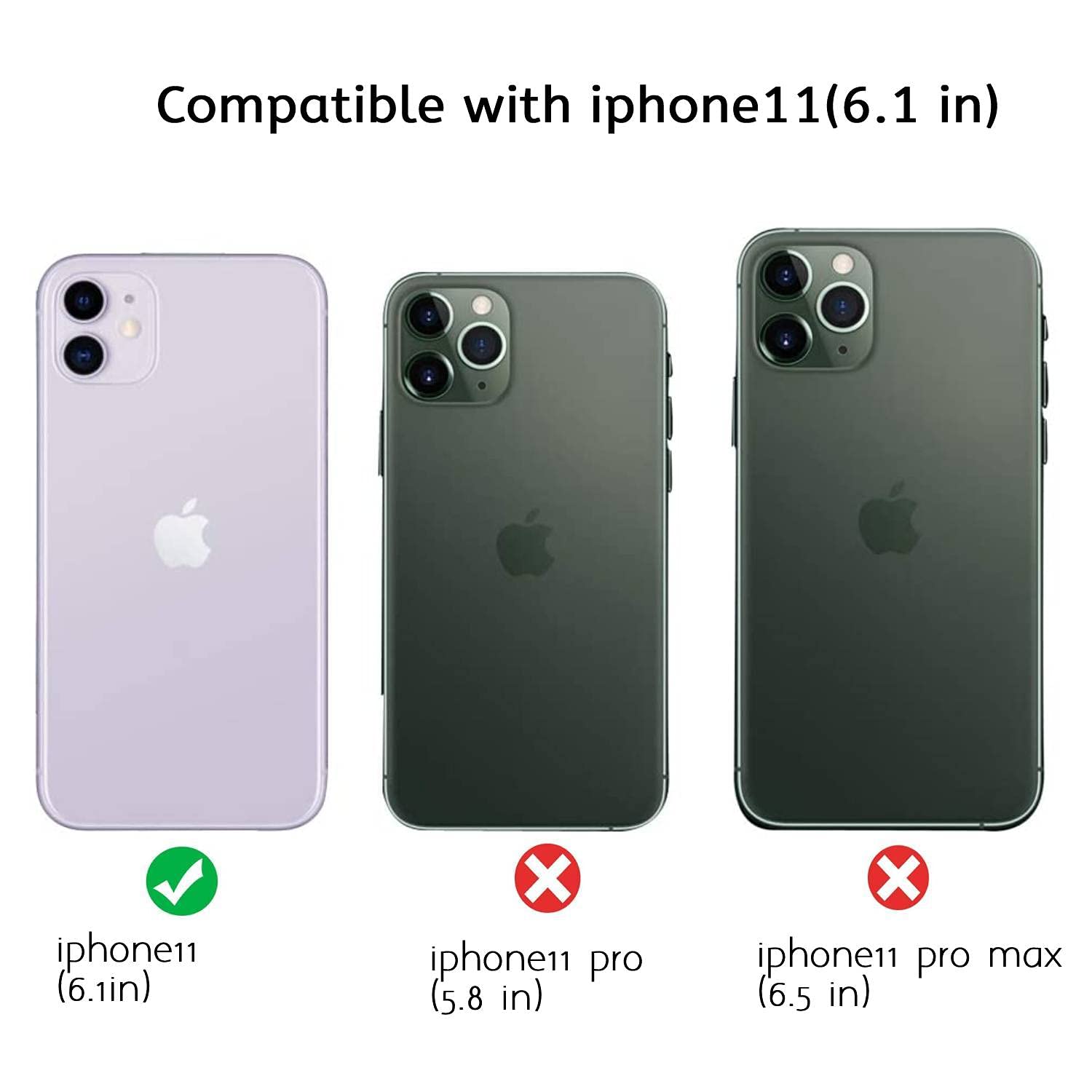Celestial Sun Moon Star Design iPhone 11 Case - Cute Cartoon Soft TPU Bumper Phone Cover for Women & Girls | Perfect for Daily Use, School, Work & Travel Protection