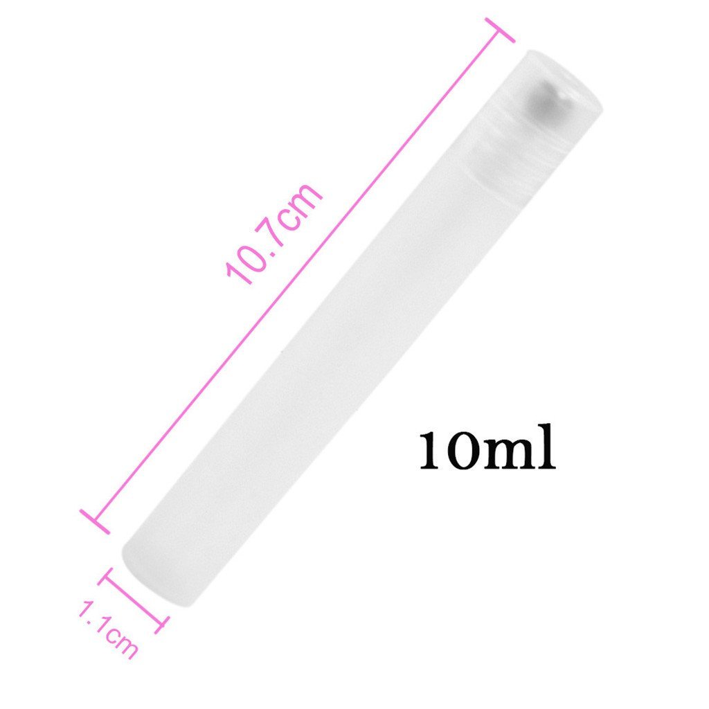 10ml Transparent Plastic Unbreakable Essential Oil Roll-on Bottles - Refillable Cosmetic Sample Storage Vials with Roller Ball for Aromatherapy, Perfume, DIY Blends (Pack of 2) - Perfect for Travel, Home Use & Gift Sets