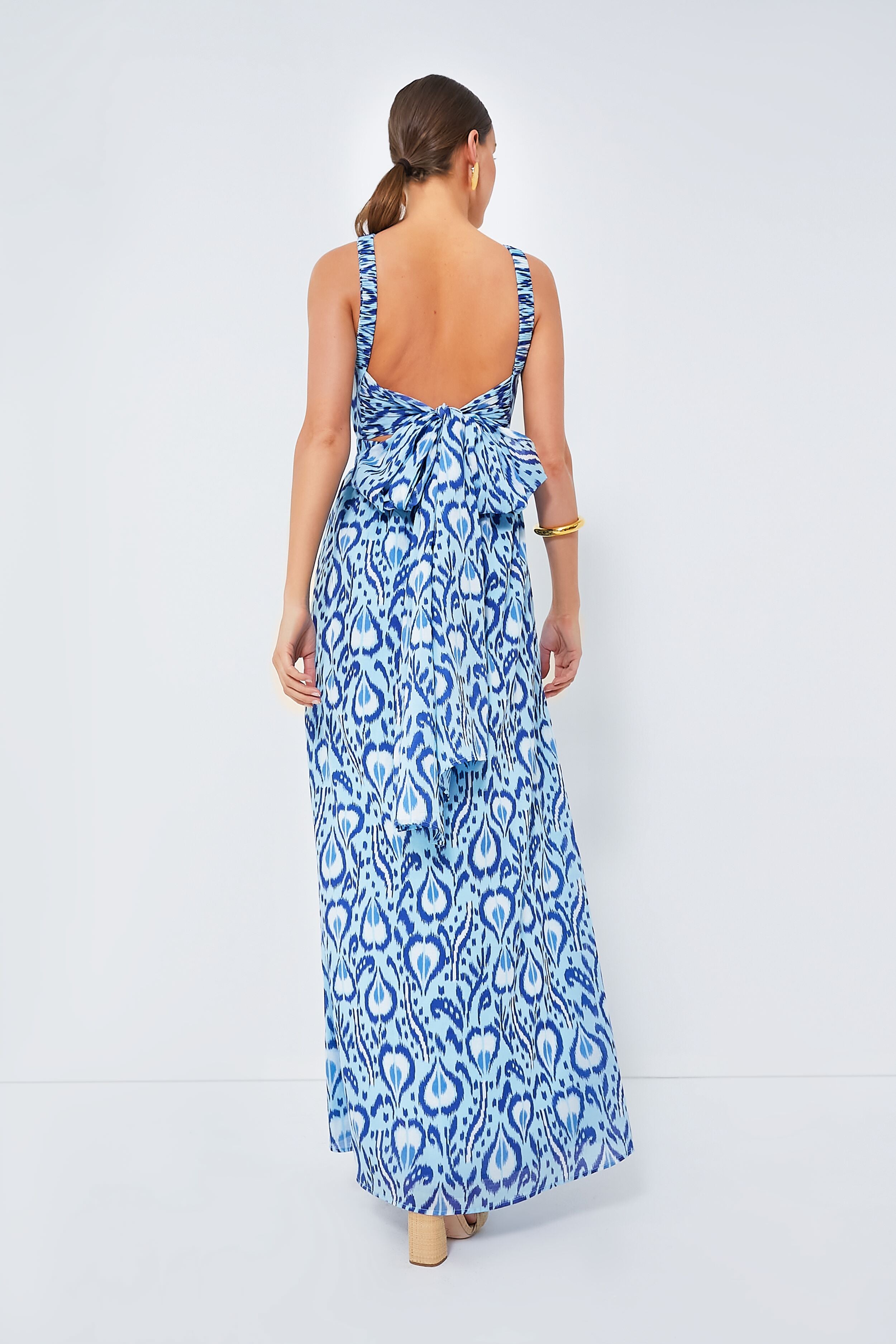 Bosphorus Sage Dress - Elegant Flowy Maxi Dress for Women | Perfect for Weddings, Parties & Summer Outfits