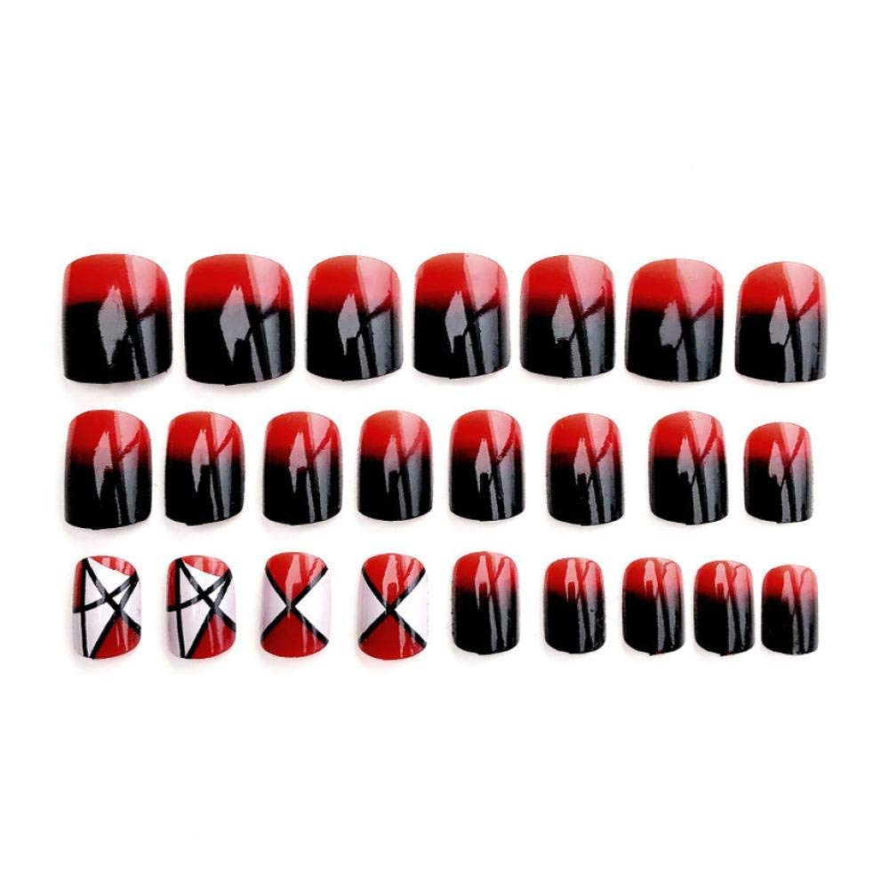 HUIL False Nails - Glamorous Gradient & Sequin Press-On Nails for Women | Easy DIY Manicure for Parties, Weddings & Special Occasions