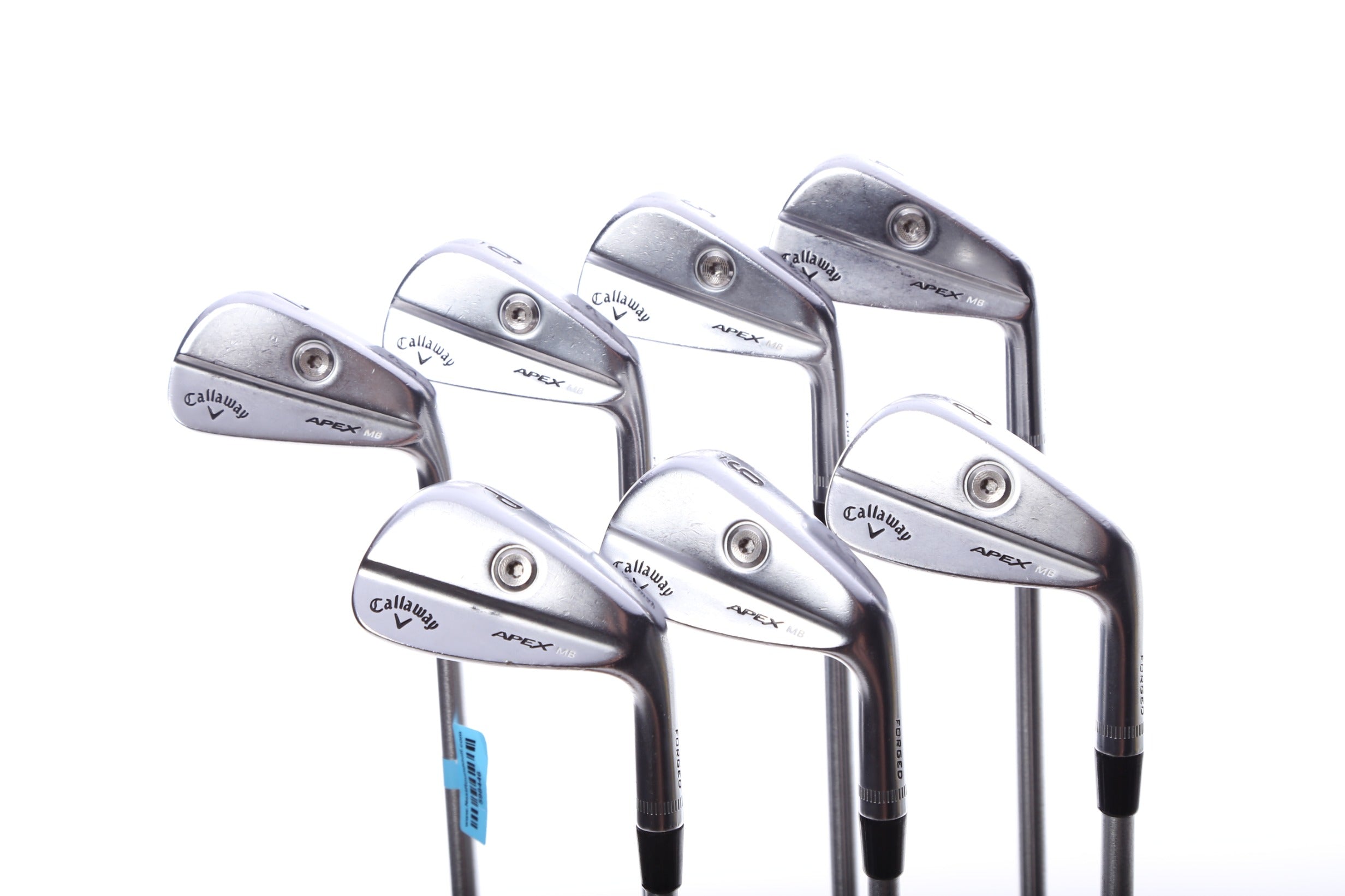 Premium Used Callaway Apex MB 21 Iron Set - Right Handed 4-PW Stiff Flex Golf Clubs for Men | Perfect for Low Handicap Players & Tournament Play