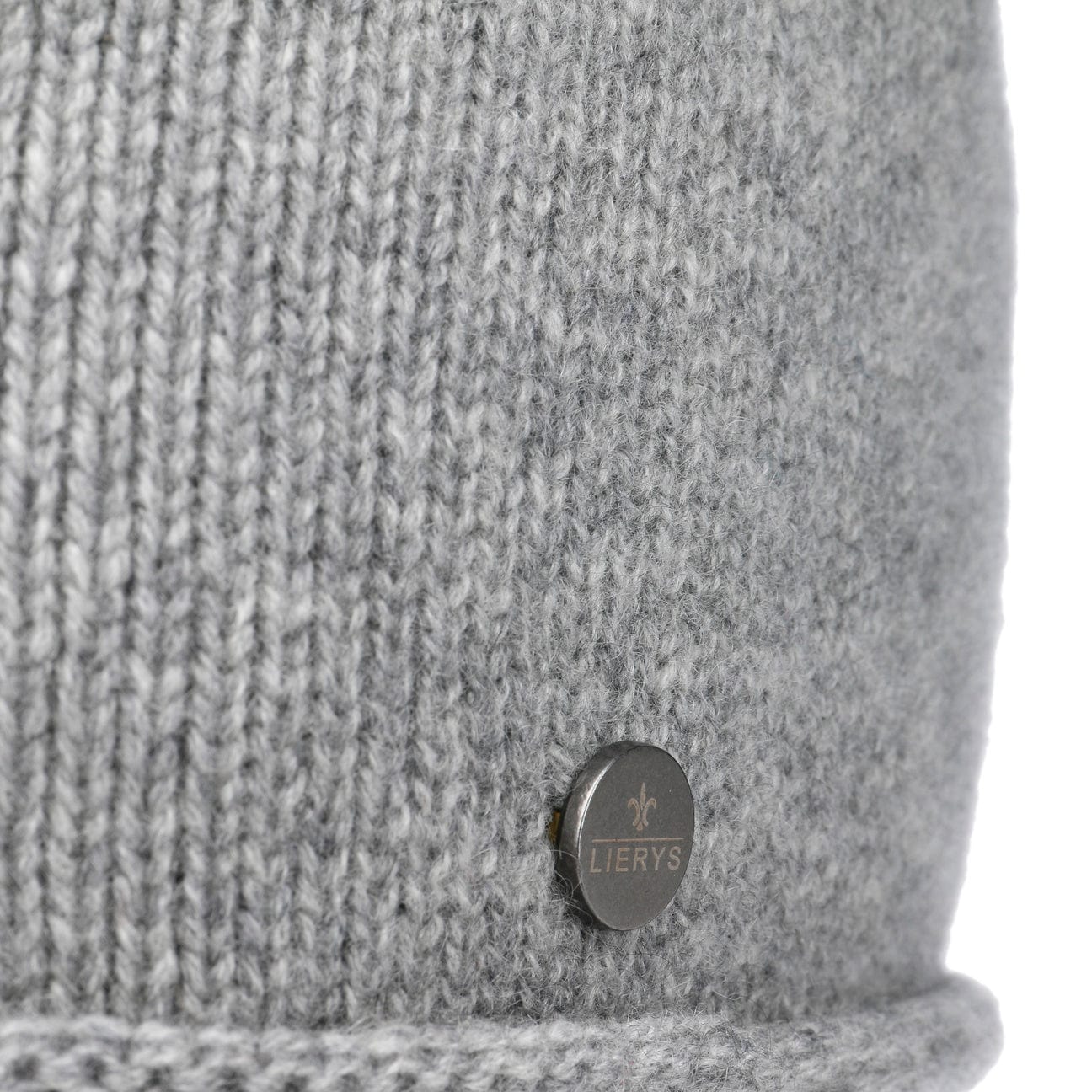 Lierys Soft Cashmere Beanie with Rolled Edge - Winter Warm Knit Hat for Women & Men - Perfect for Skiing, Hiking and Cold Weather Fashion
