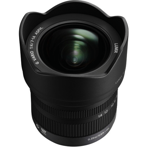 Panasonic Lumix G Vario 7-14mm f/4.0 ASPH Ultra Wide Angle Lens for Micro Four Thirds Cameras - Perfect for Landscape, Architecture & Interior Photography