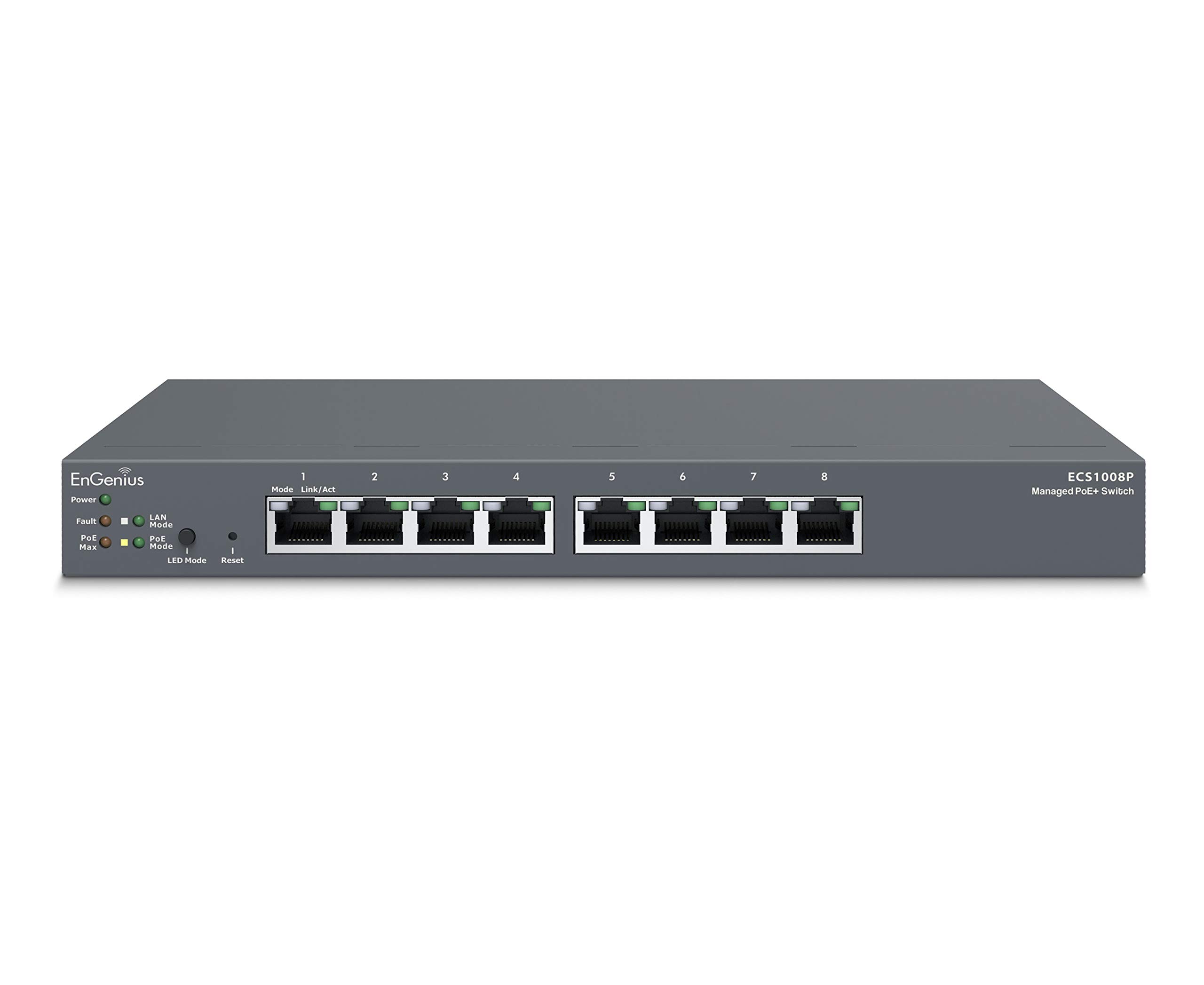 EnGenius Cloud ECS1552 48-Port Gigabit Ethernet Switch with 4 SFP+ Ports - Ideal for Business Networks, Data Centers & High-Speed Connectivity Solutions