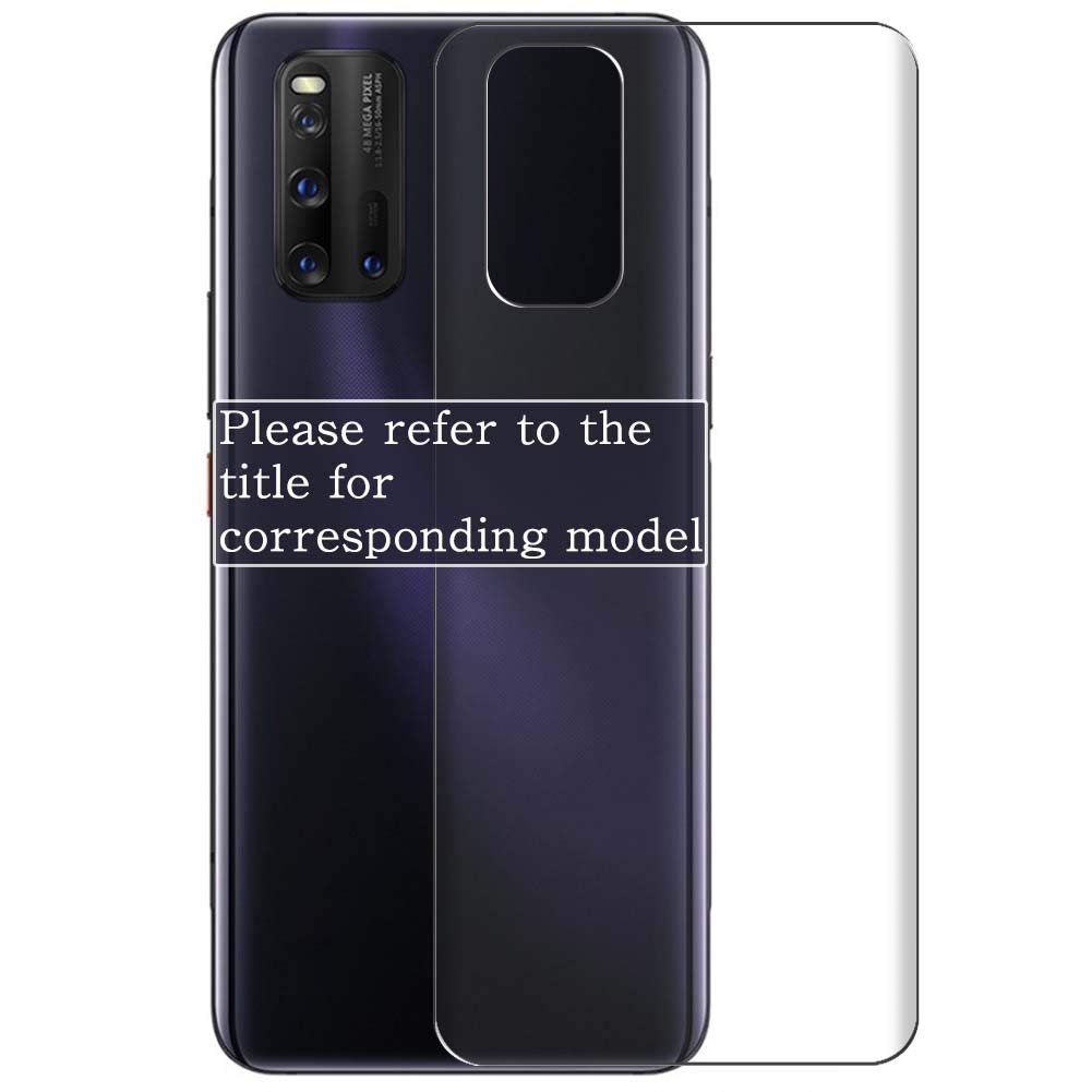 2 Pack TPU Back Protector Film for Xiaomi MI Black Shark - Scratch-Resistant Flexible Soft Case Cover (Not Tempered Glass) - Perfect for Gaming, Daily Use & Phone Protection
