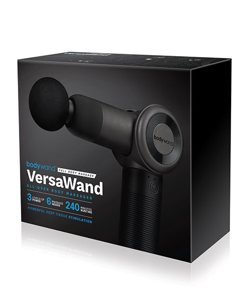 Bodywand VersaWand Grey - Premium Personal Massager for Relaxation & Pain Relief - Perfect for Home, Travel & Spa Use