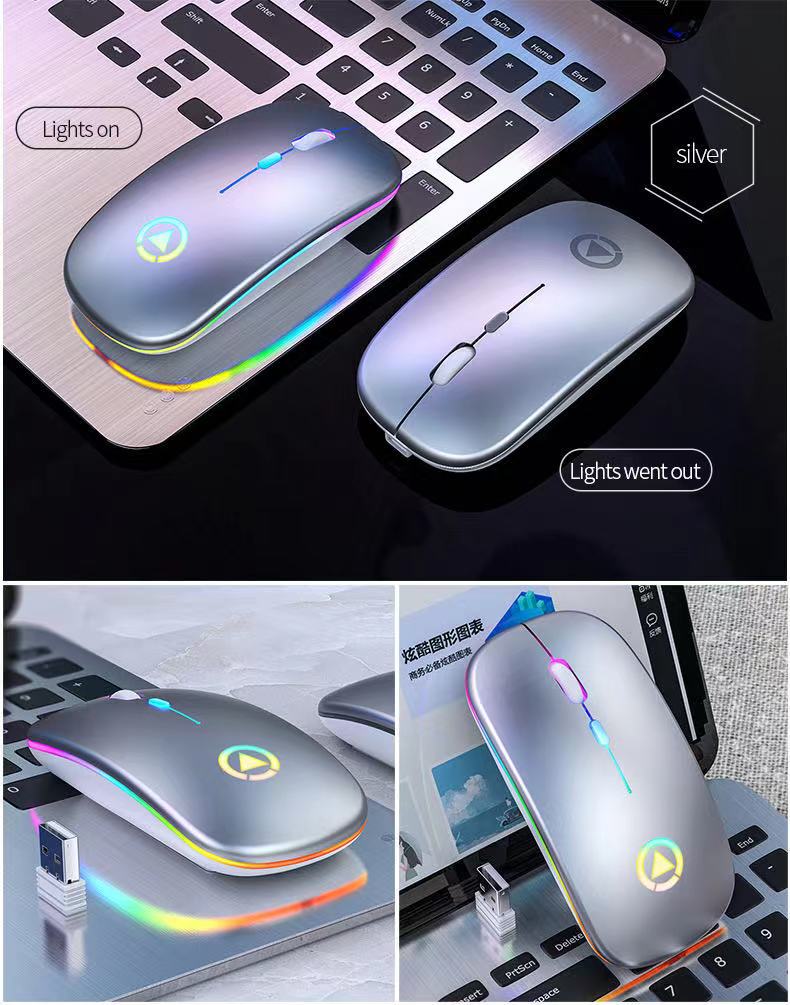 2.4GHz Wireless Mouse with 3 Adjustable DPI (1000/1200/1600) - Ergonomic Computer Mouse for Laptop, PC, Desktop & Notebook - Perfect for Office Work, Gaming & Travel Use