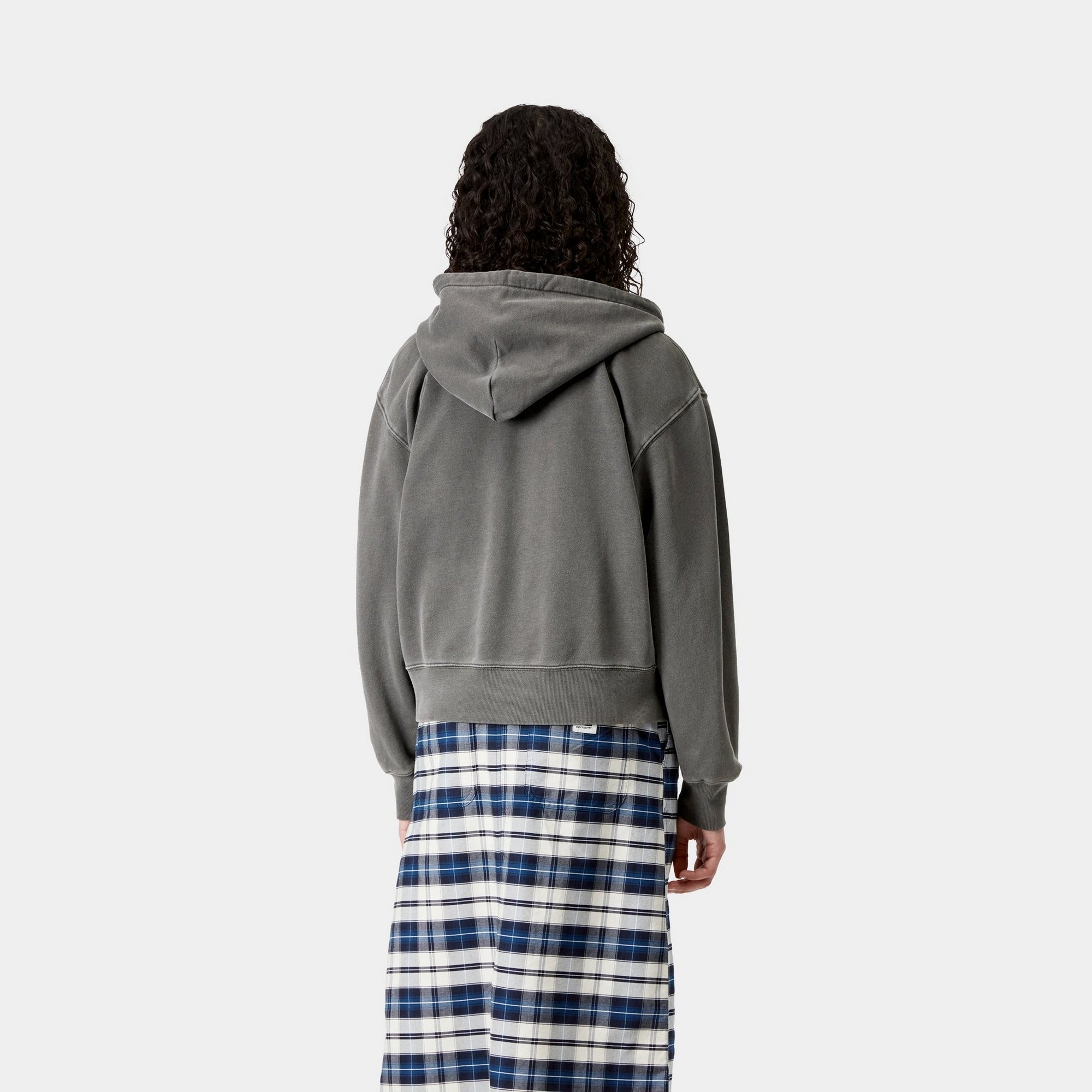 Women's Lightweight Hooded Nelson Jacket - Waterproof Windbreaker for Outdoor Activities | Graphite Color | Perfect for Hiking, Running & Casual Wear