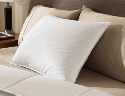 The Pillow Factory Dura Flo Cluster Fill Pillow - Ultra Soft Support for Side, Back & Stomach Sleepers | Perfect for Bed, Sofa & Travel Use