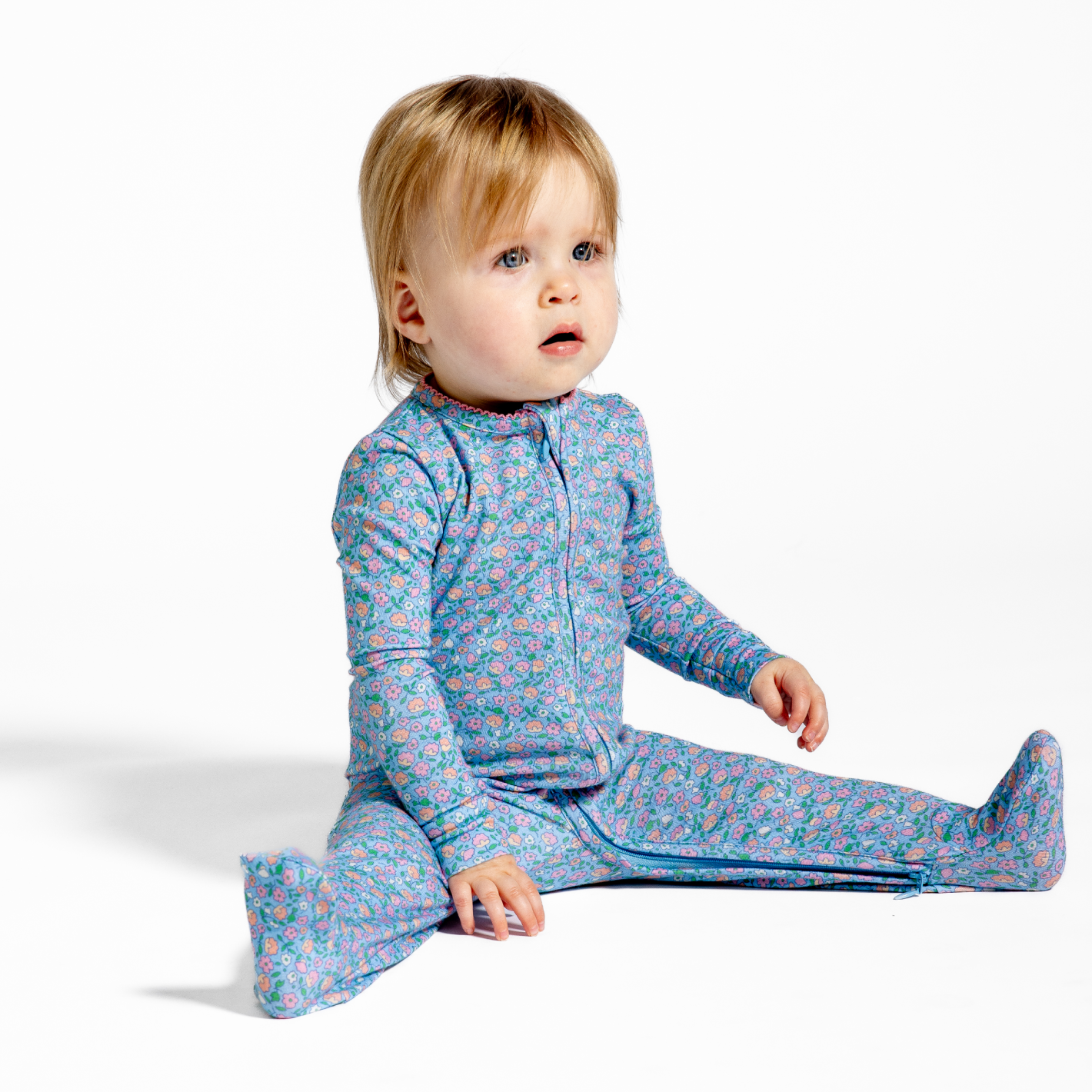 Minnow x J.Crew Baby Buttercup Pima Cotton Footie - Soft & Comfortable Infant Socks for Newborns & Toddlers - Perfect for Everyday Wear, Playtime & Photo Shoots