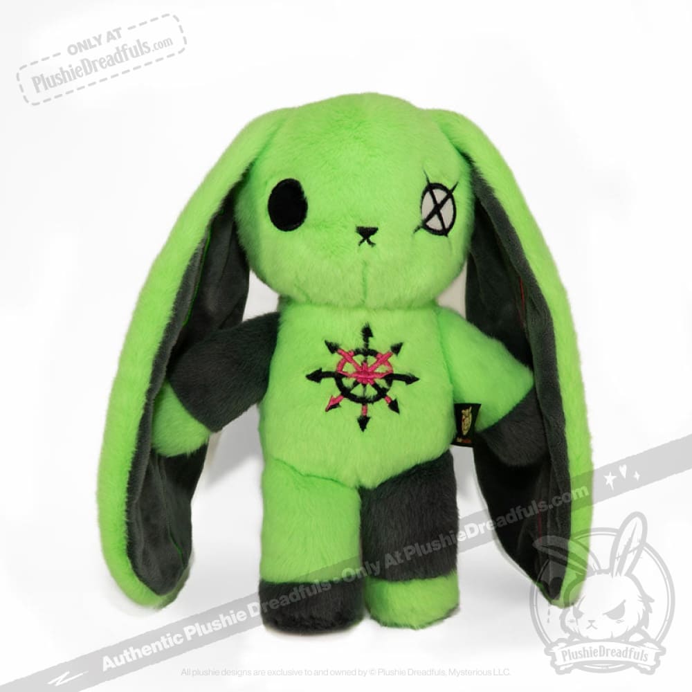 Plushie Dreadfuls ADHD Rabbit Extra Chaos Edition - Soft Stuffed Animal Toy for Kids & Adults | Perfect for Anxiety Relief, ADHD Support & Emotional Comfort