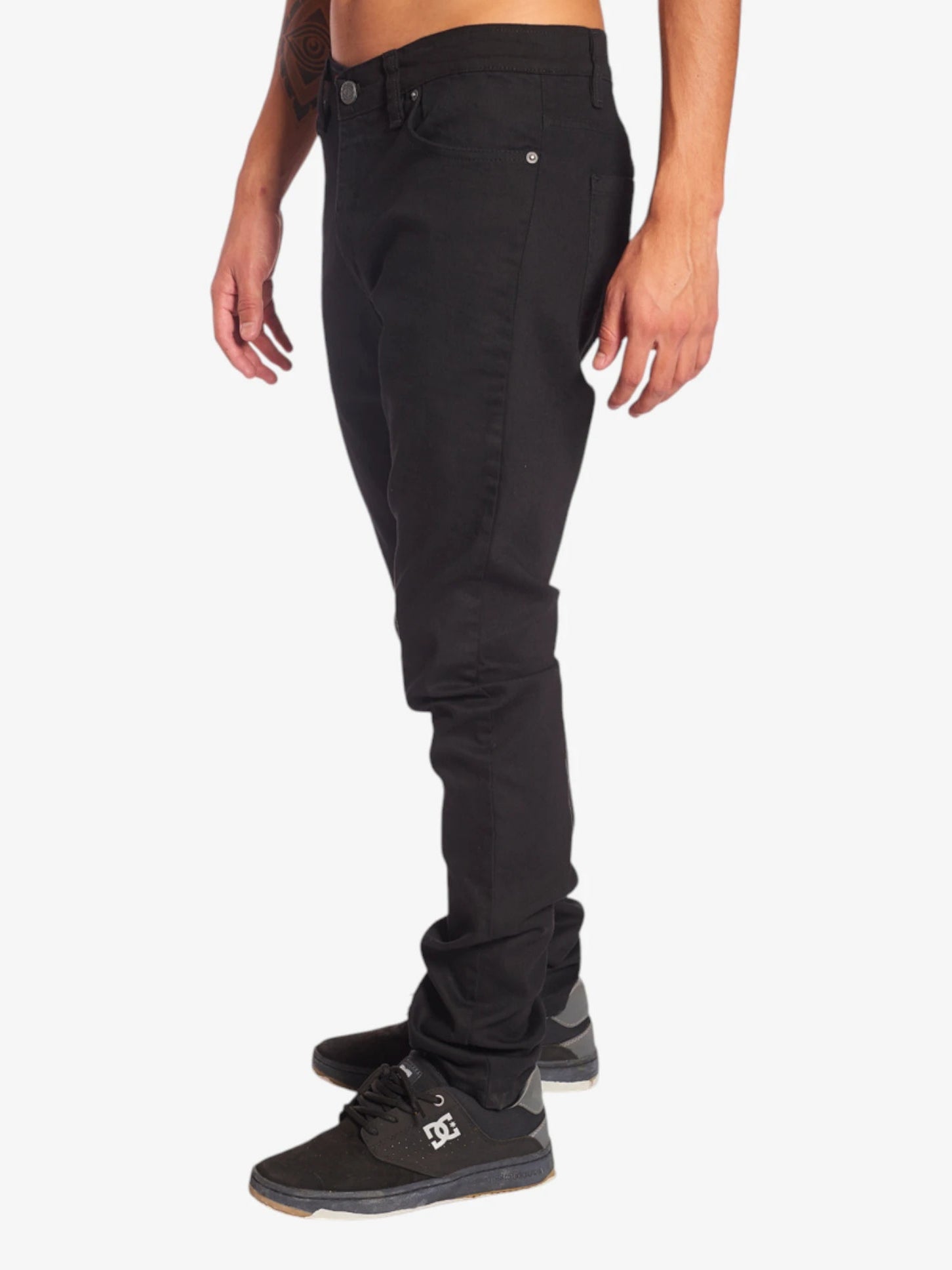 Independent Skinny Black Jeans for Women - High Waist Stretch Denim Pants for Casual Wear & Night Out