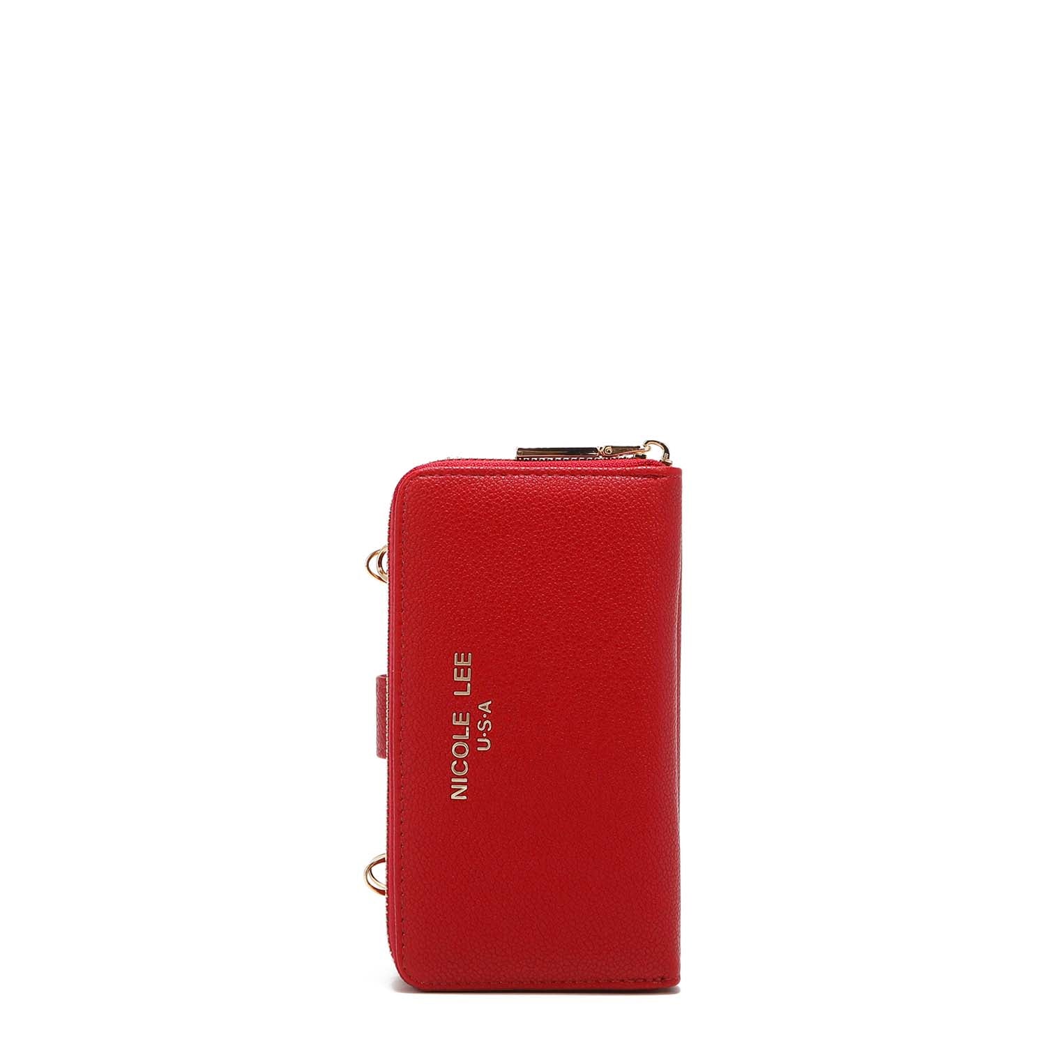 2-Piece Solid Phone Case with Crossbody Wallet - Stylish & Secure for iPhone & Samsung - Perfect for Travel, Shopping & Everyday Use
