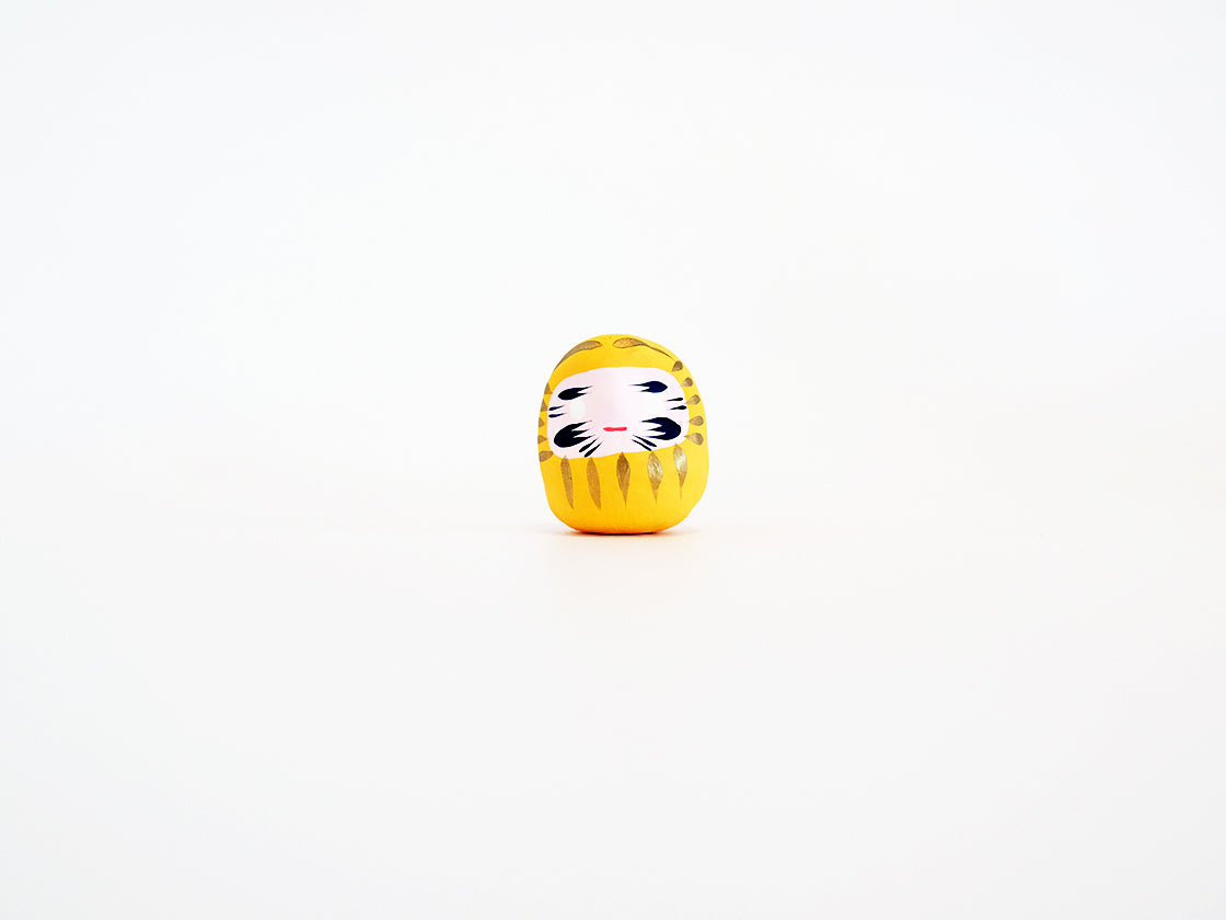 Daimonya Daruma Mini Doll - Japanese Lucky Charm for Good Fortune & Success | Perfect for Home Decor, Office Desk, and Gift Giving