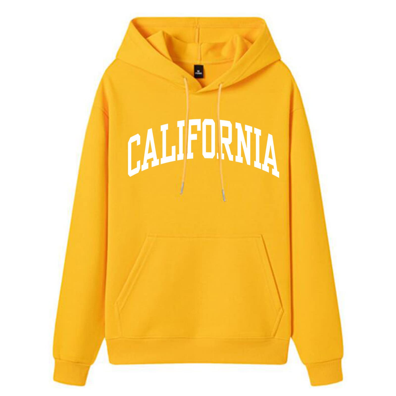 Women's Casual Zip Up Hoodie with Letter Print - Stylish Graphic Drawstring Pullover Sweatshirt for Everyday Wear | Perfect for Work, School & Outdoor Activities