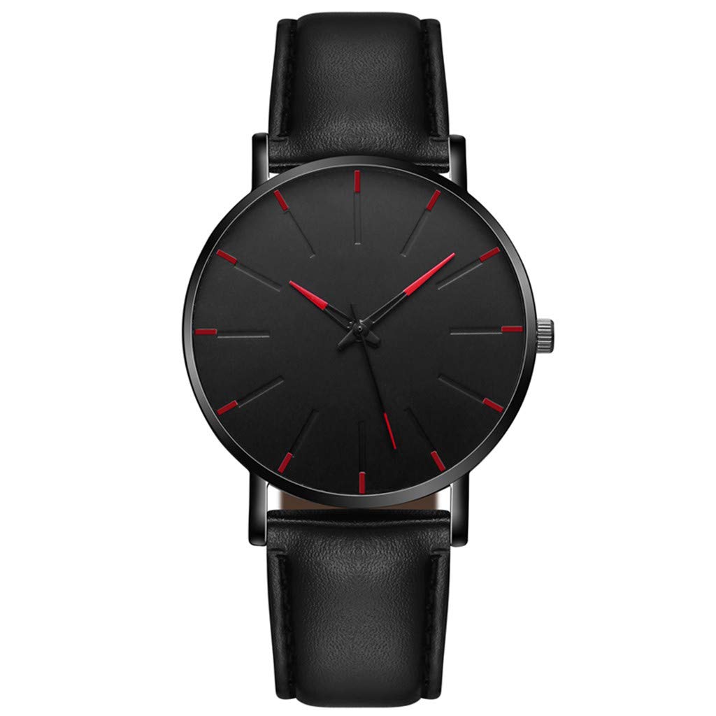 Men's Luxury Stainless Steel Quartz Watch - Waterproof Casual Dress & Dive Watch for Everyday Wear, Business, and Outdoor Activities