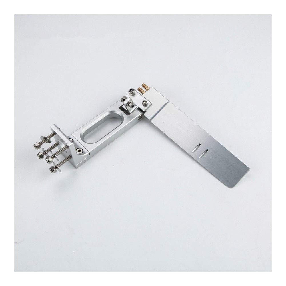 160mm Aluminum Water Rudder for RC Gasoline Jet Boats - Dual Nozzle Steering