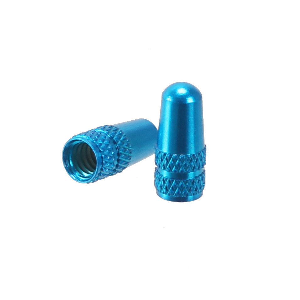 Premium Alloy Bicycle Valve Caps for Presta Tubes - Durable & Lightweight Blue Alligator Design - Perfect for Road Bikes, Mountain Bikes & Cycling Accessories