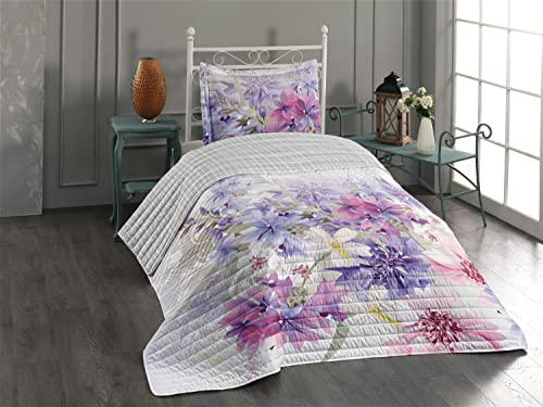 Violet White Pink