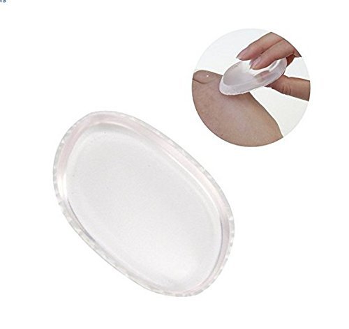 Premium Silicone Makeup Sponge - Transparent Foundation Blender (20g, 1-Pack) | Reusable, Hygienic & Easy to Clean | Perfect for Liquid, Cream & Powder Makeup Application