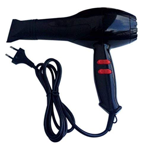 2-in-1 Hair Styler Brush - 16B Hair Curler & 2888 Hair Dryer with 2009 Ceramic Plates - Instant Heat Styling Tool for Straightening & Volumizing - Perfect for Home Use, Travel & Salon-Quality Styling