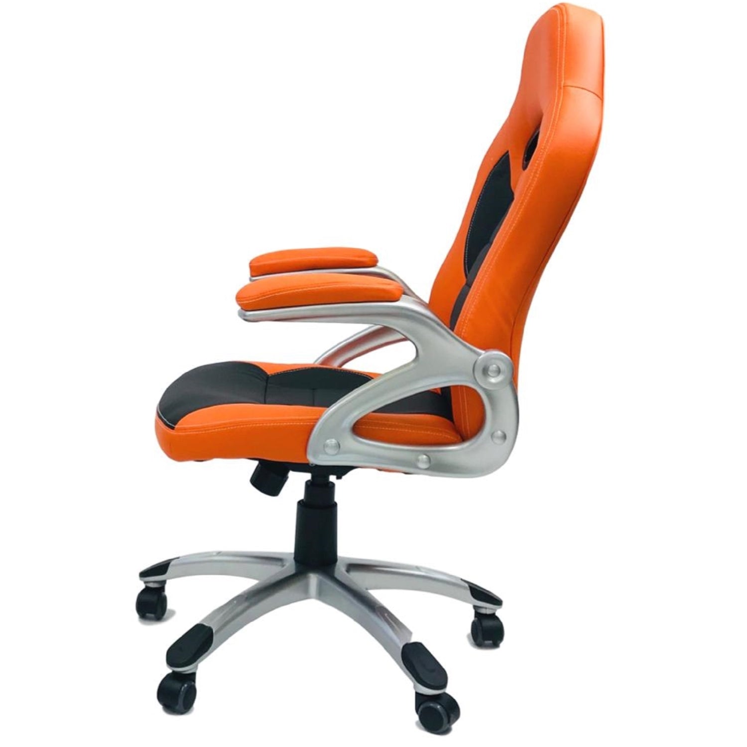 HAWK SERIES 2741 Gaming Chair - Ergonomic Orange & Black Racing Style PC Gaming Chair for Adults - Perfect for Esports, Streaming & Office Work