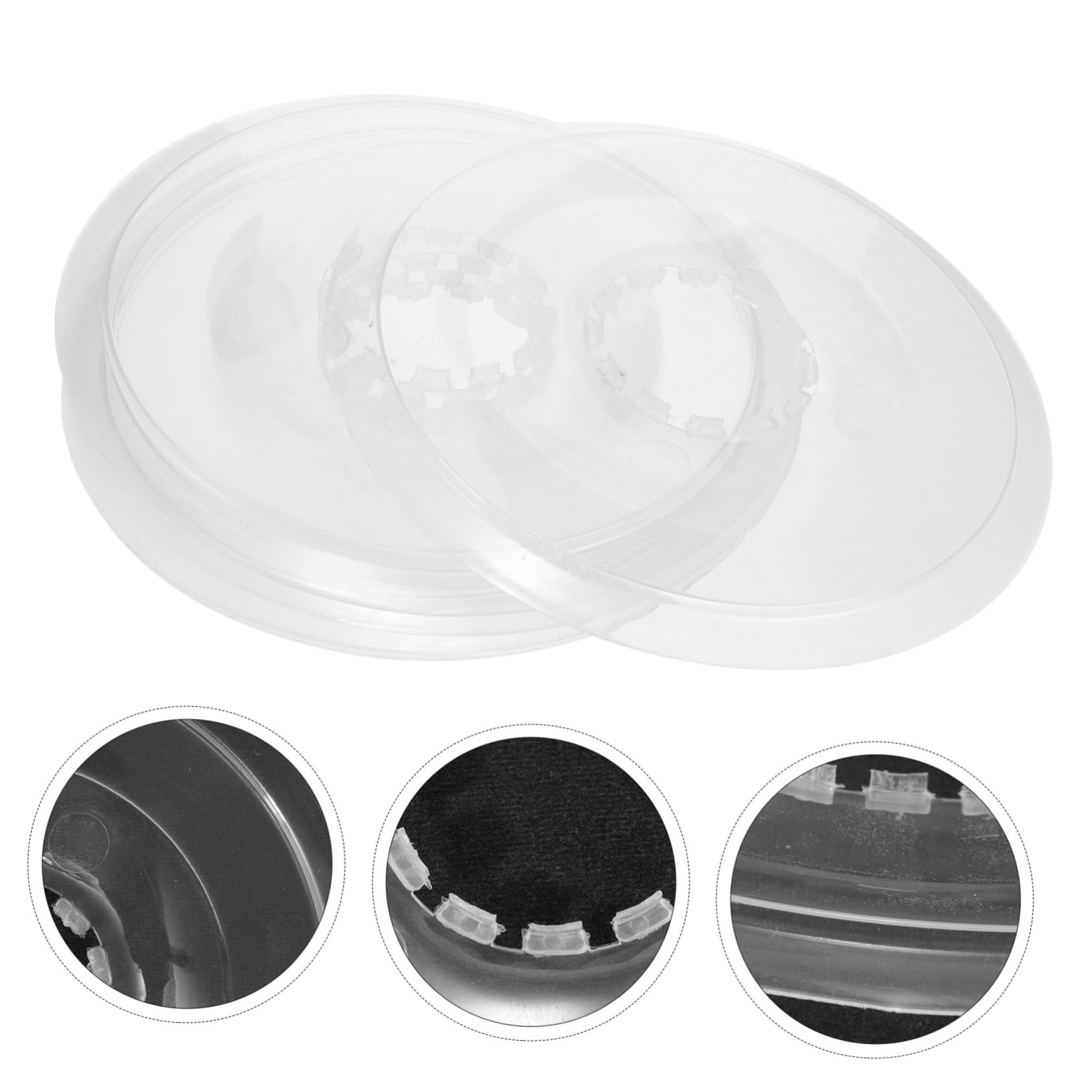 BESPORTBLE 5-Piece Bike Spoke Protector Set - Durable Plastic Wheel Guards for Folding Bikes, Freewheels & Wagon Bikes - Protects Flywheels, Hubs & Chains - Ideal for Commuting, Mountain Biking & Family Cycling