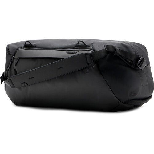 Peak Design Travel Duffel Bag 50L - Waterproof Carry-On Duffel for Air Travel, Gym & Outdoor Adventures (Black) - Perfect for Weekend Trips, Camping & Sports Gear Storage