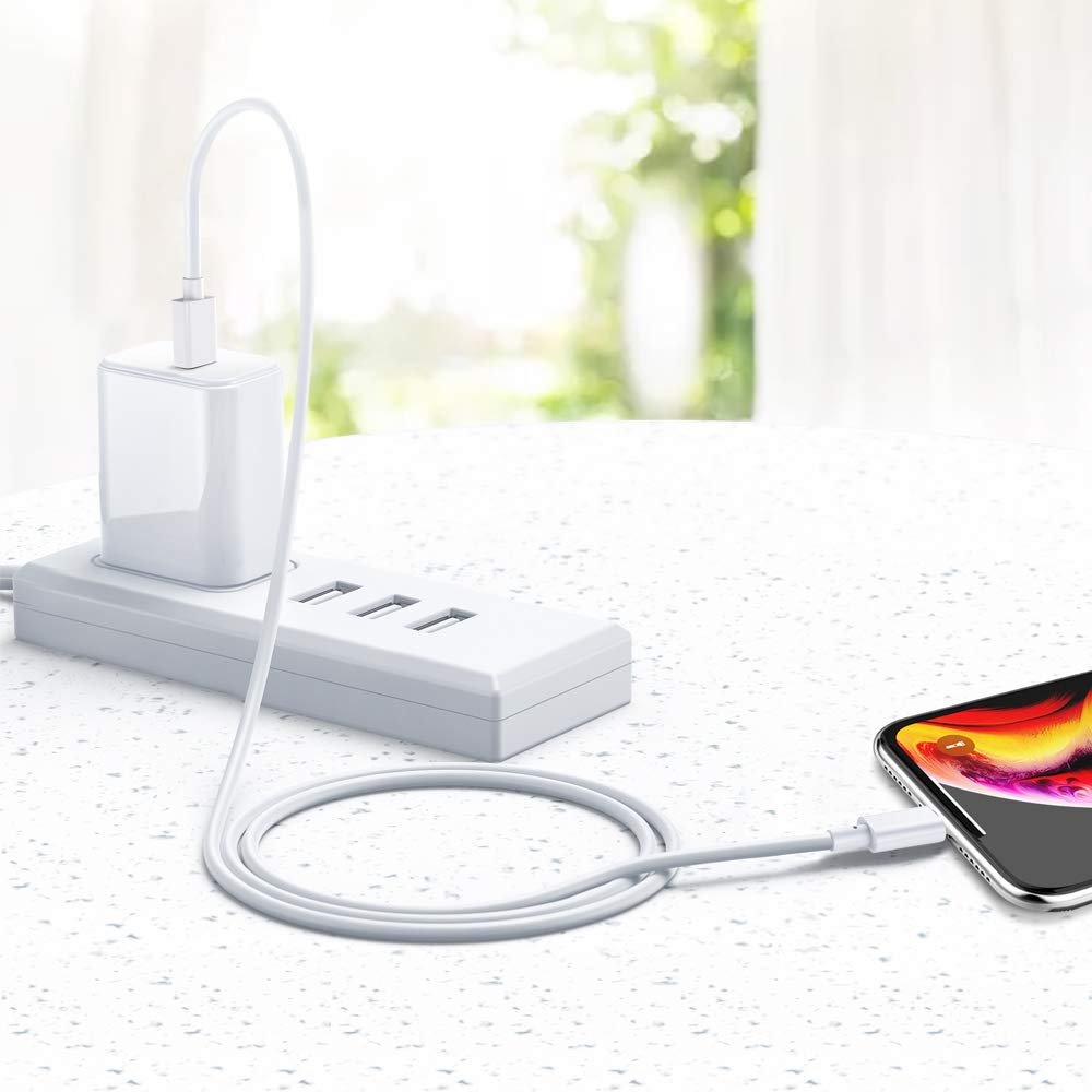Apple MFi Certified USB C to Lightning Cable 3Ft - Fast Charging Power Delivery Cord for iPhone 12/11/X/8 Series, iPad & AirPods - Perfect for Home, Office & Travel Charging
